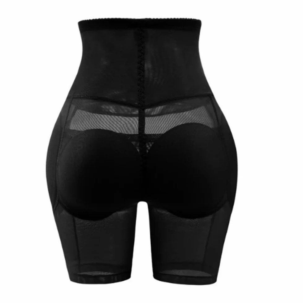 QHQQXN Damskie majtki modelują Butt Lifter Bezszwowe, wyściełane majtki z wysokim stanem Wkładka wyszczuplająca tył i biodra