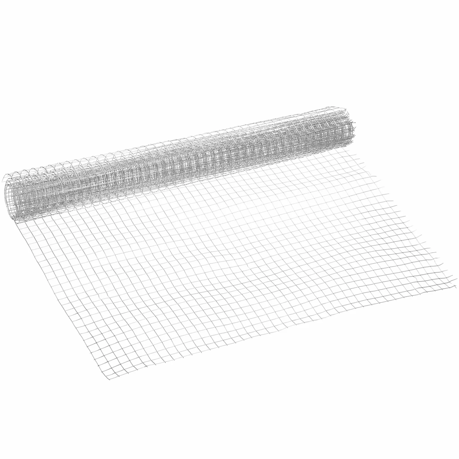 PATIKIL Siatka druciana 40 cm x 1 metr, 1/3" (9 mm) 20-calowe spawane siatki z drutu stalowego 304 o wysokości 304 mm na rolki, siatka druciana do ogrodzenia dla zwierząt ogrodowych, kur, zająców