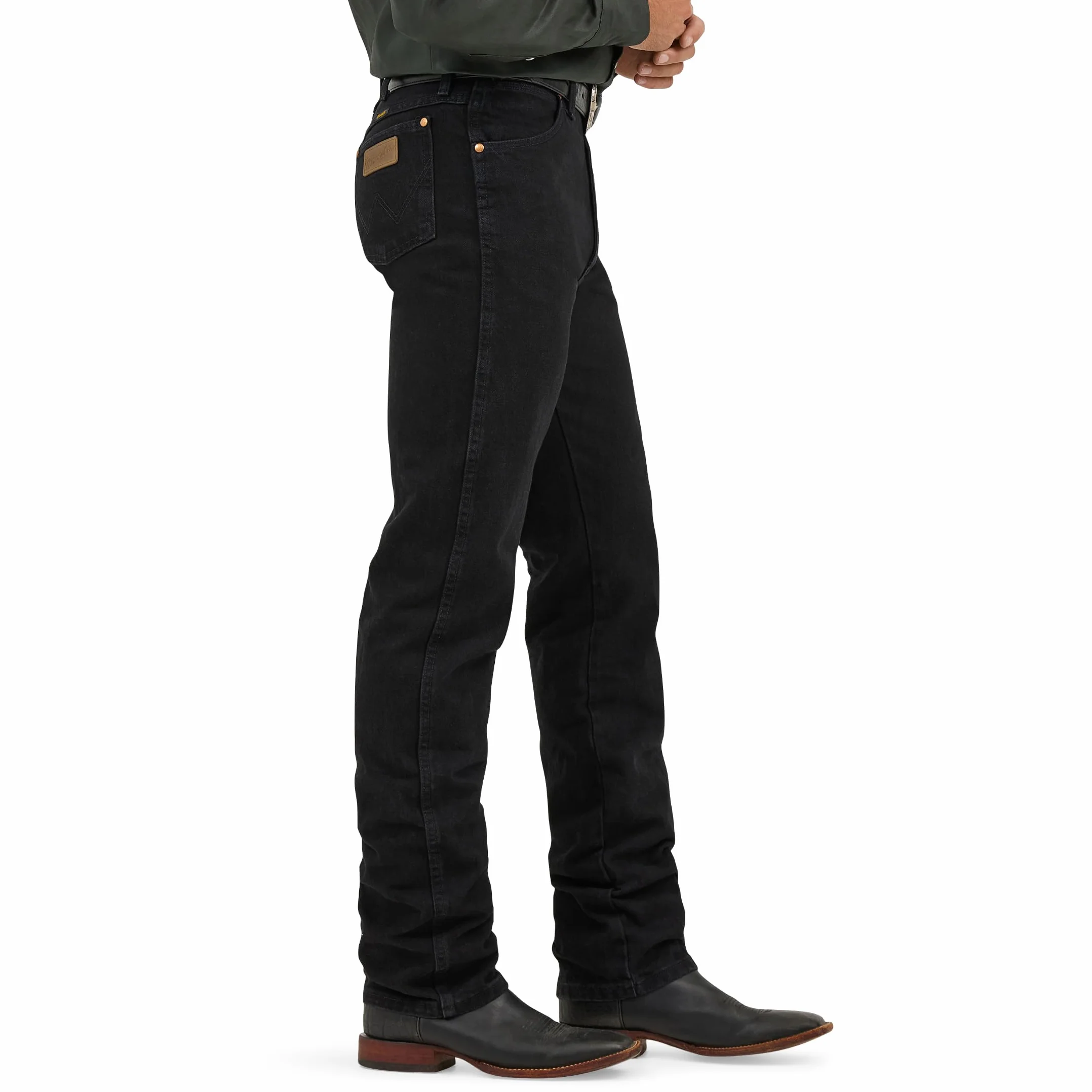 Wrangler 13MWZ Dżinsy Męskie Regular Bootcut Fit Prosta Nogawka