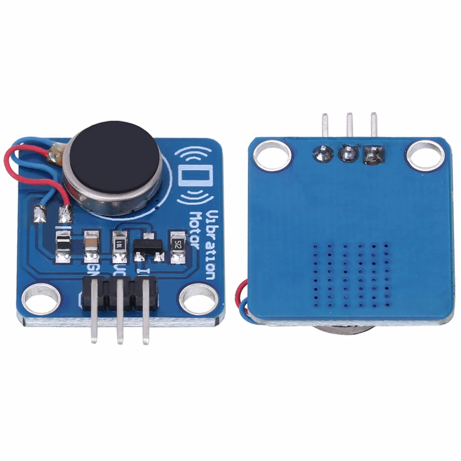 3 szt. Moduł silnika wibracyjnego DC 5V 9000RPM, Silnik drgający do DIY, Kompatybilny z i, Idealny do projektów elektronicznych i modeli robotów