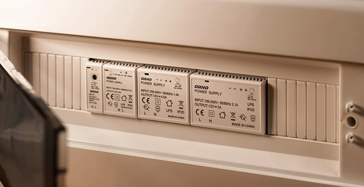 ORNO PSU-1646 Zasilacz na Szynę DINTH35 24 VDC/ 0,63A / 15W Szerokość 1 Moduł