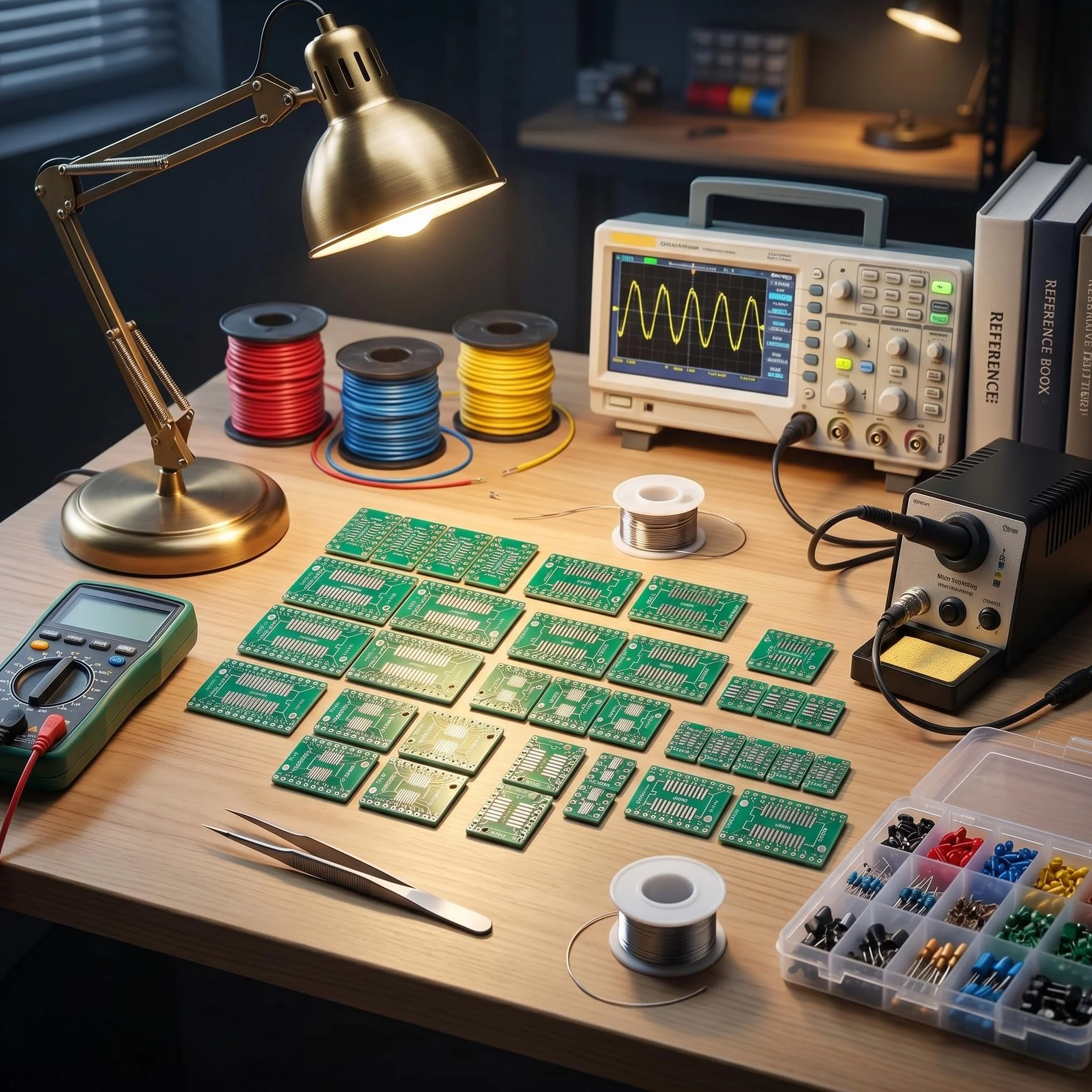35 Sztuk PCB Prototypowa Płytka Adapter Konwerter SMT na DIP DIY Elektroniczne Komponenty Sterujące Przemysłowe