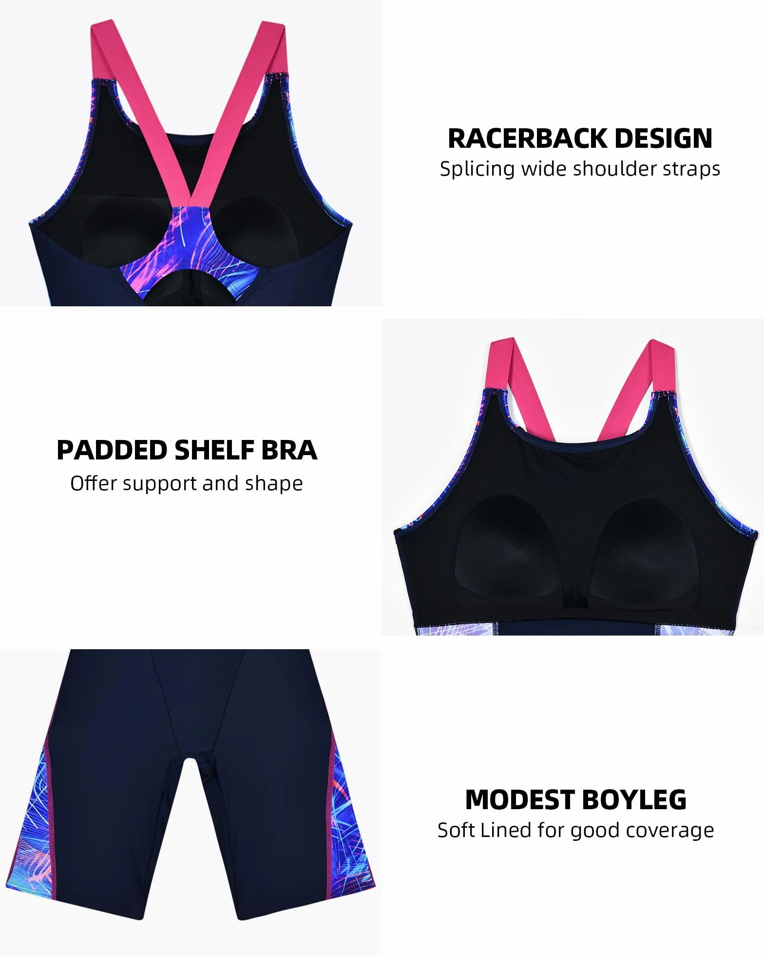 Damski kostium kąpielowy, wyszczuplający, push up, jednoczęściowy, modelujący sylwetkę, moda kąpielowa dla kobiet