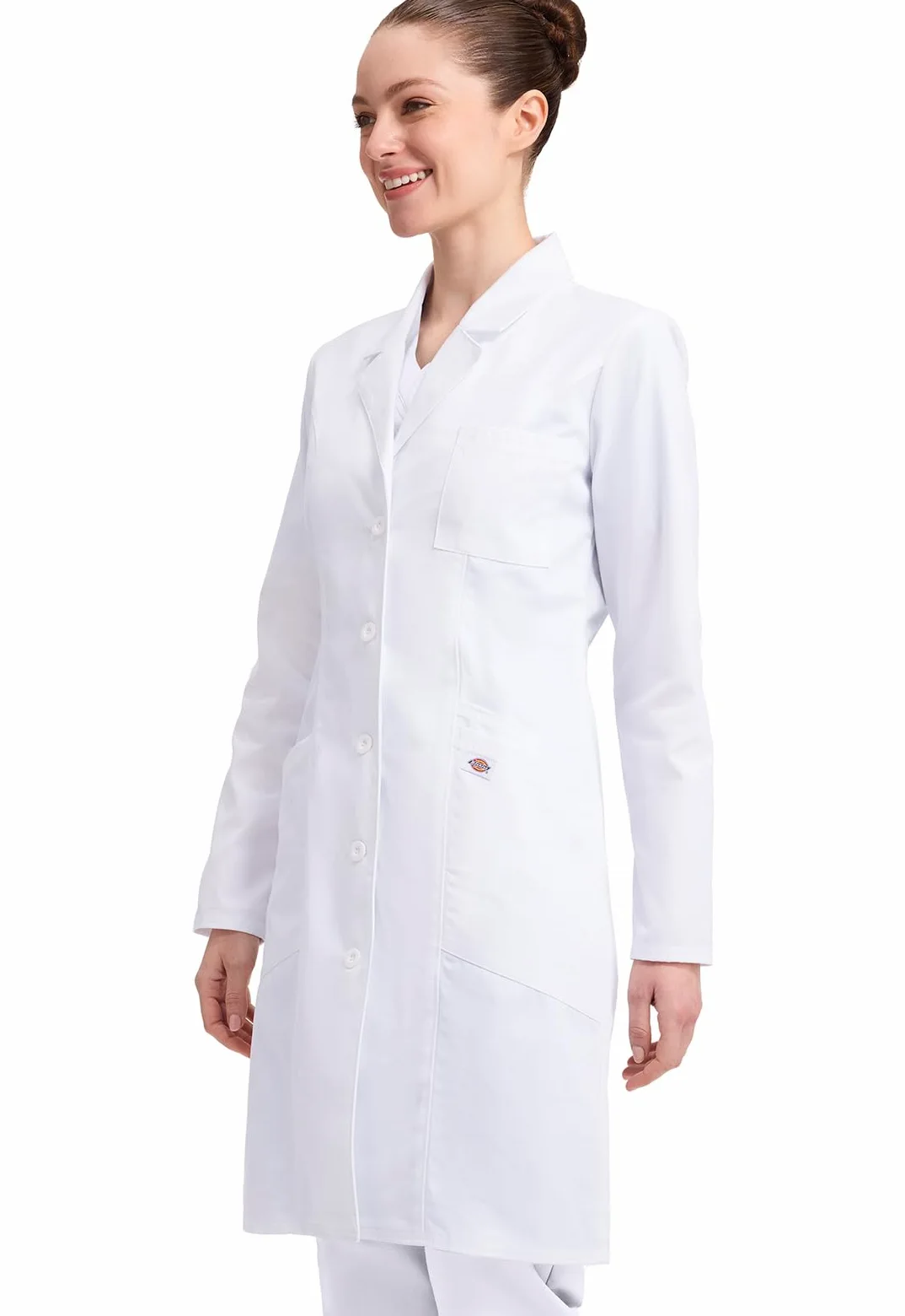 Dickies Damski płaszcz medyczny, biały, XXL