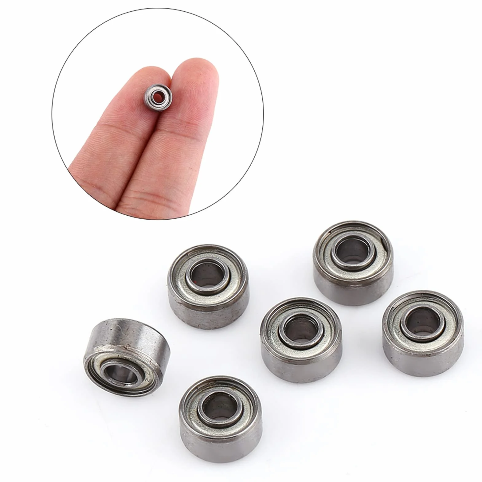 10 szt. Mini Kugellager 693ZZ Kleine Doppel Abgeschirmte Lager Ersatzteile 3 x 8 x 4 mm