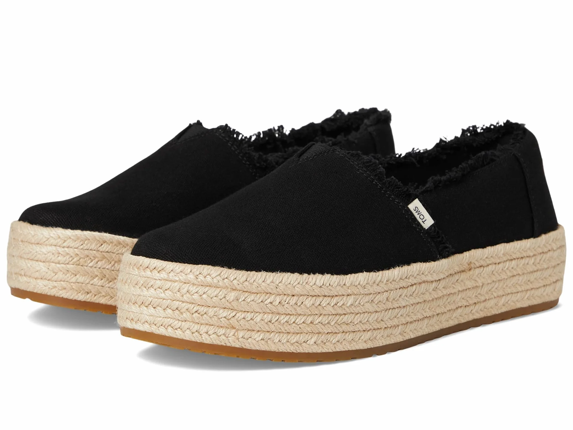 TOMS Valencia Damskie buty na platformie wsuwane