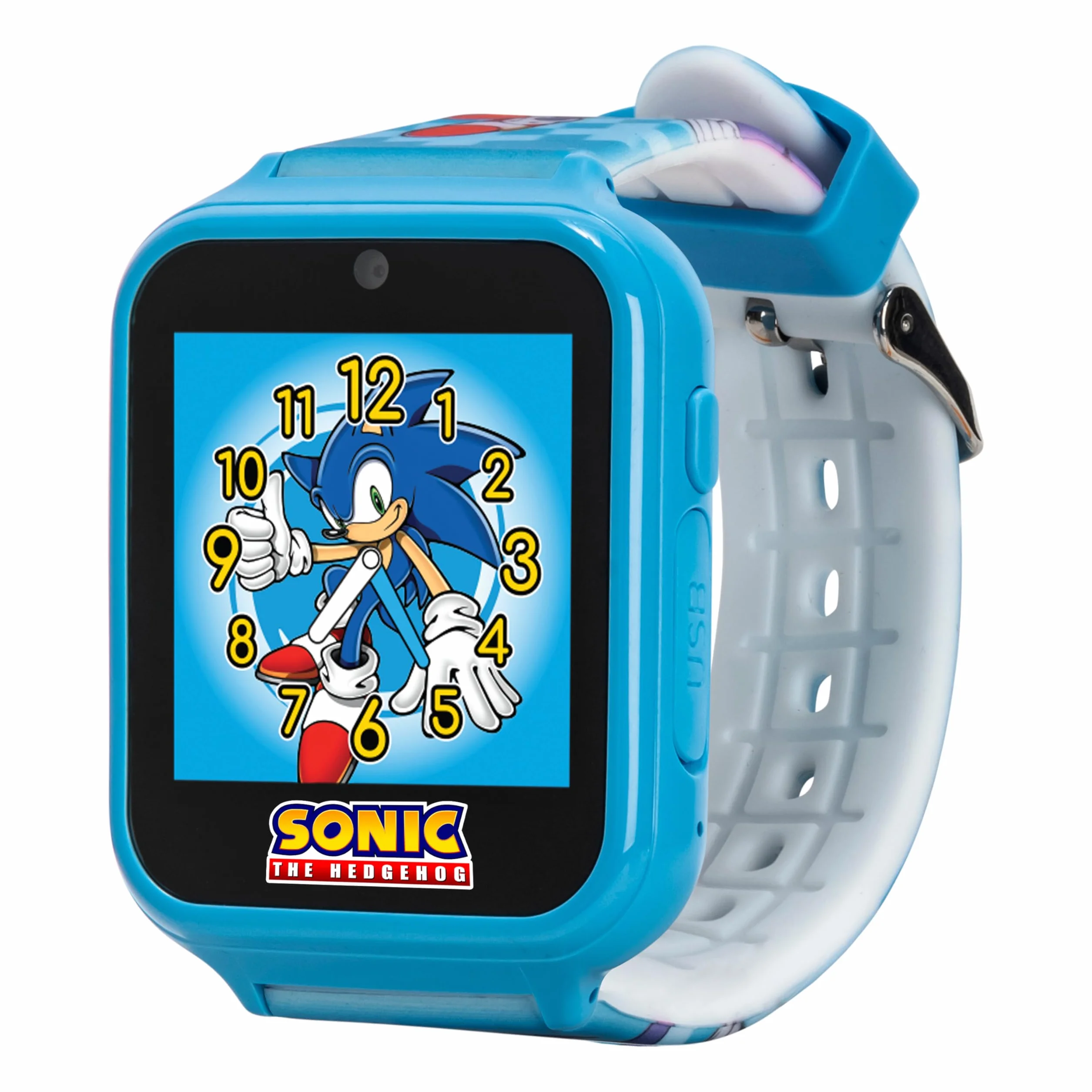 Sonic The Hedgehog Inteligentny zegarek dla dzieci, sterowanie głosem SNC4055AZ