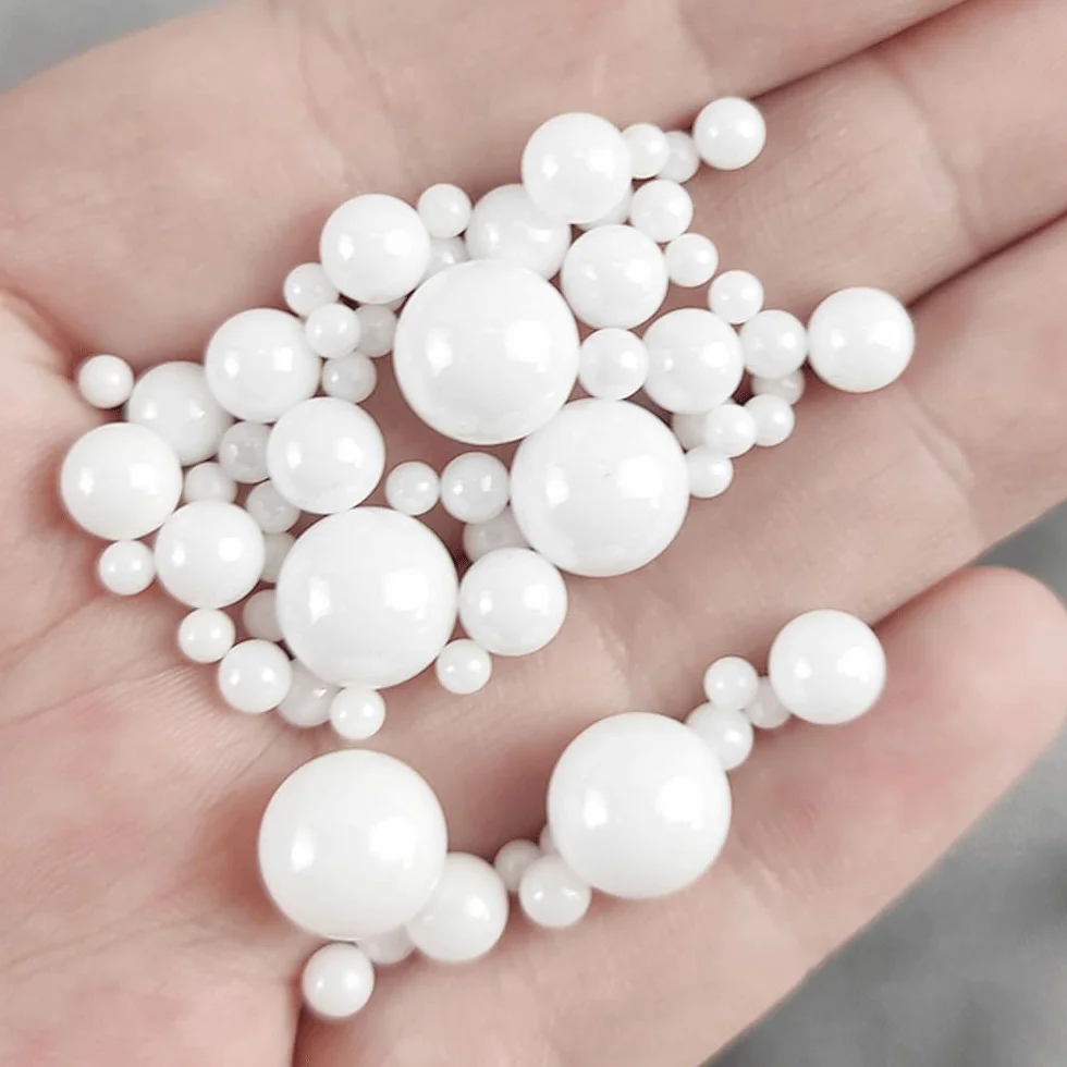 20szt Kulki Ceramiczne z Cyrkonu G10 do Łożysk (ZrO2),Przemysłowe Ceramiczne Kulki Ścierne,średnicy 4.5mm