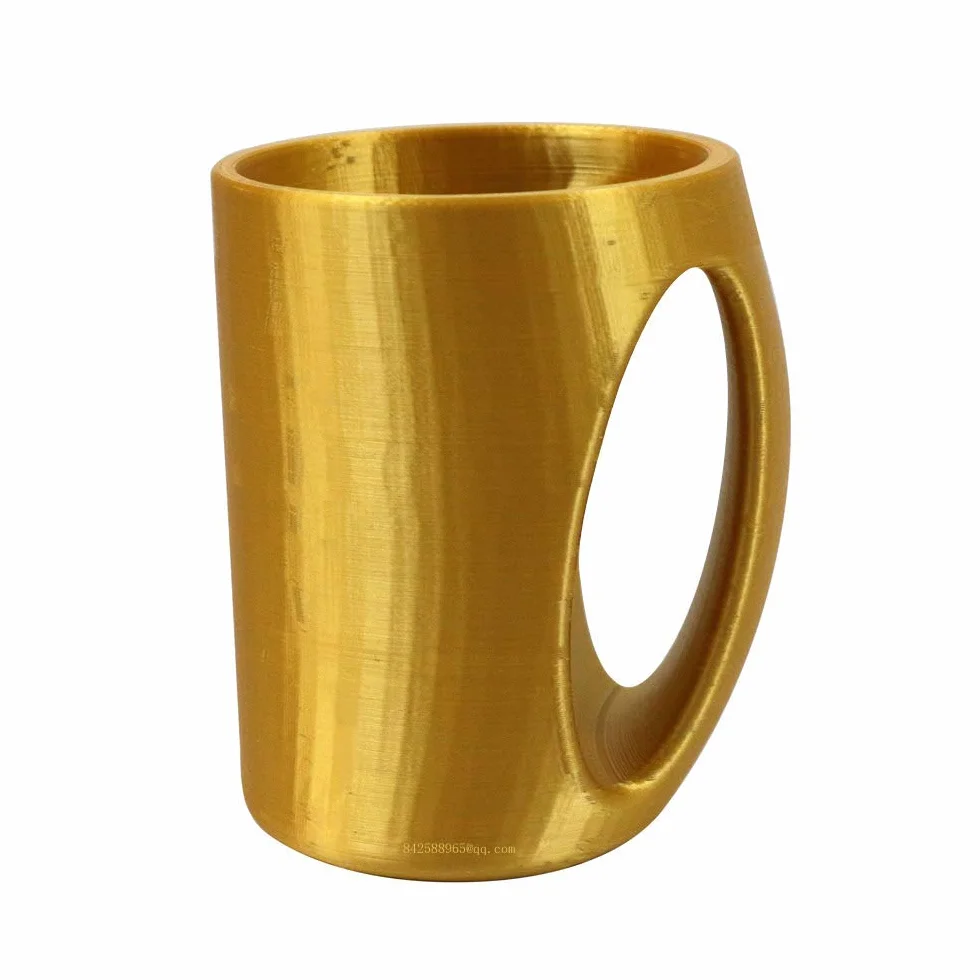 CC3D Jedwabny złoty filament PLA 1,75 mm 1kg do drukarki 3D jedwabiście błyszczący Błyszczący metalowe materiały drukarskie Materiały do druku Filamenty do druku 3D