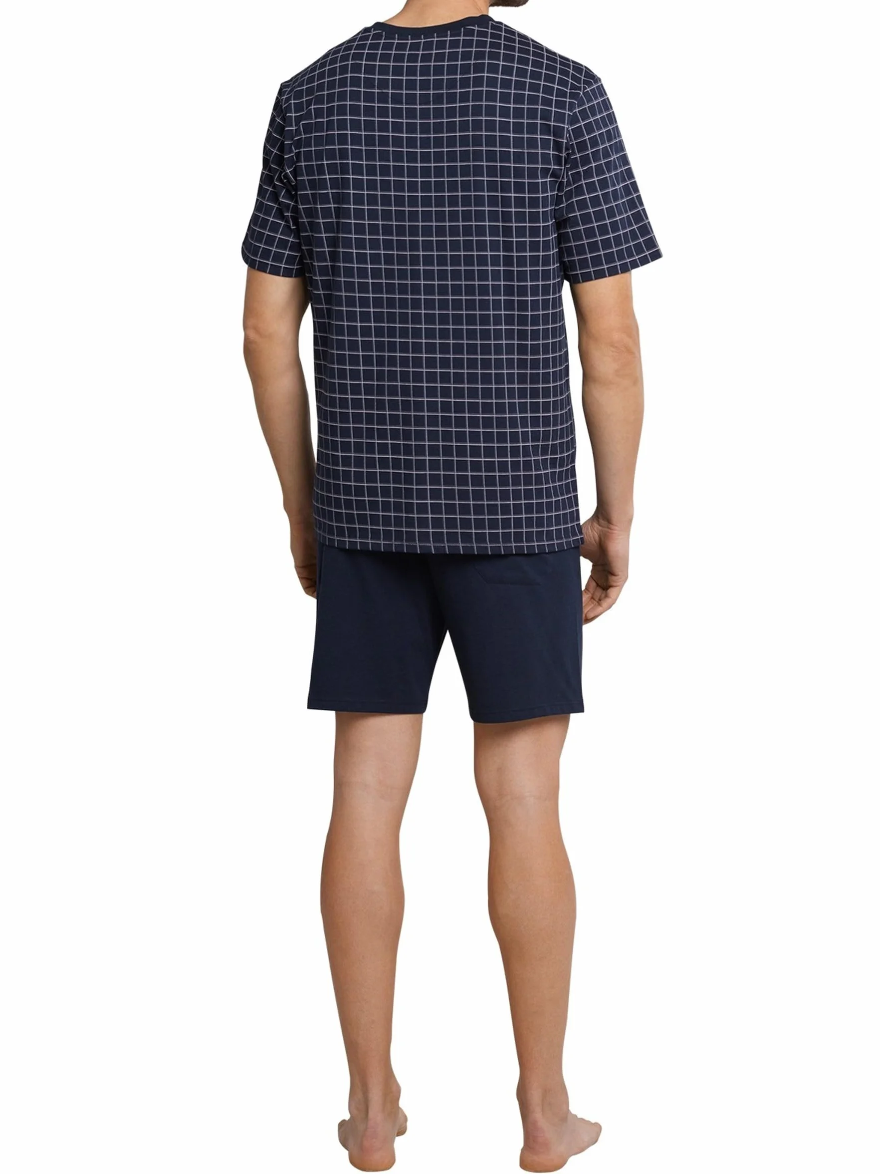 Schiesser Herren Schlafanzug kurz V-Auschnitt Nightwear Set