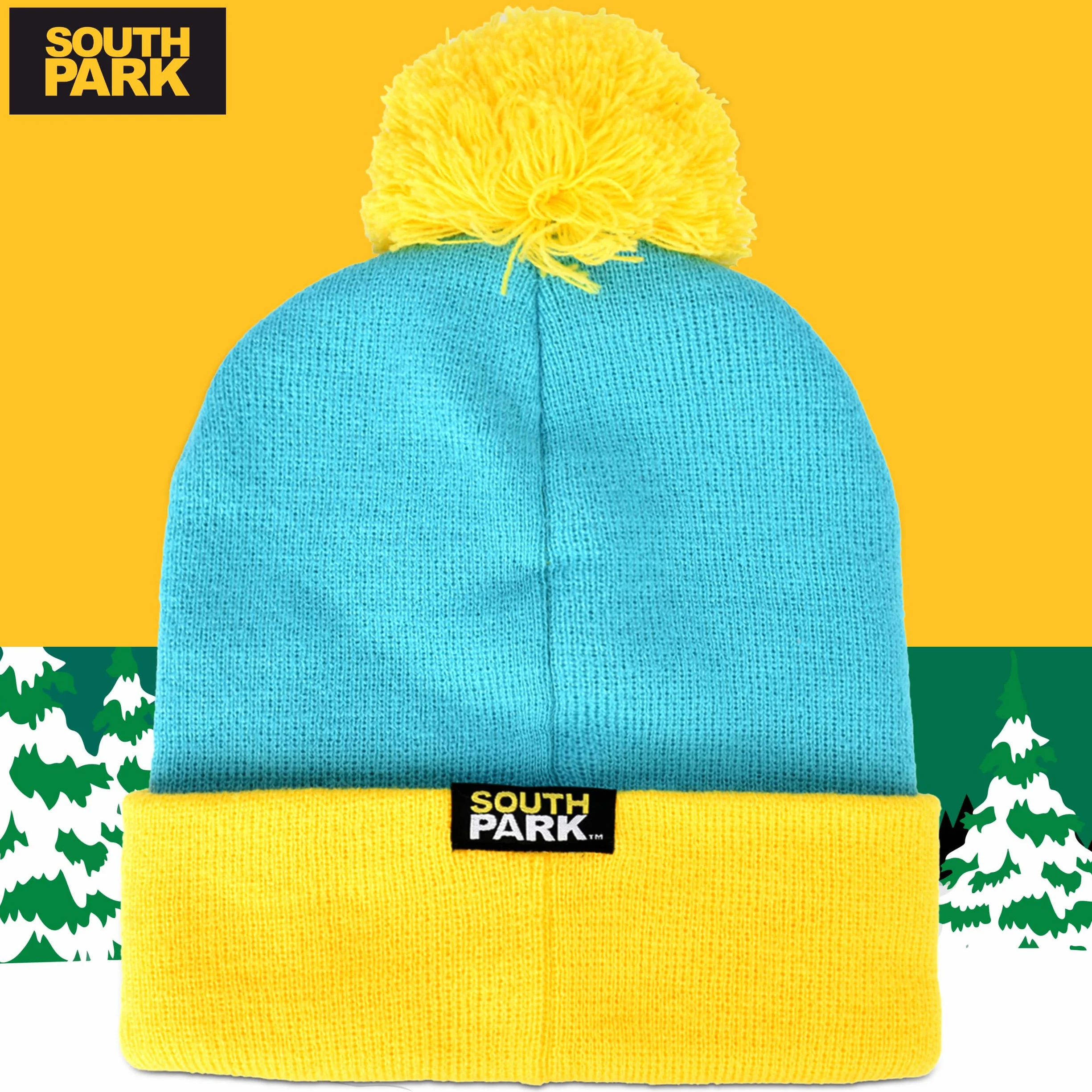 Concept One Czapka beanie Mężczyźni South Park Character Cosplay Headwear, Stan Marsh, Kyle Broflovski, Eric Cartman, and Kenny Mccormick Designs