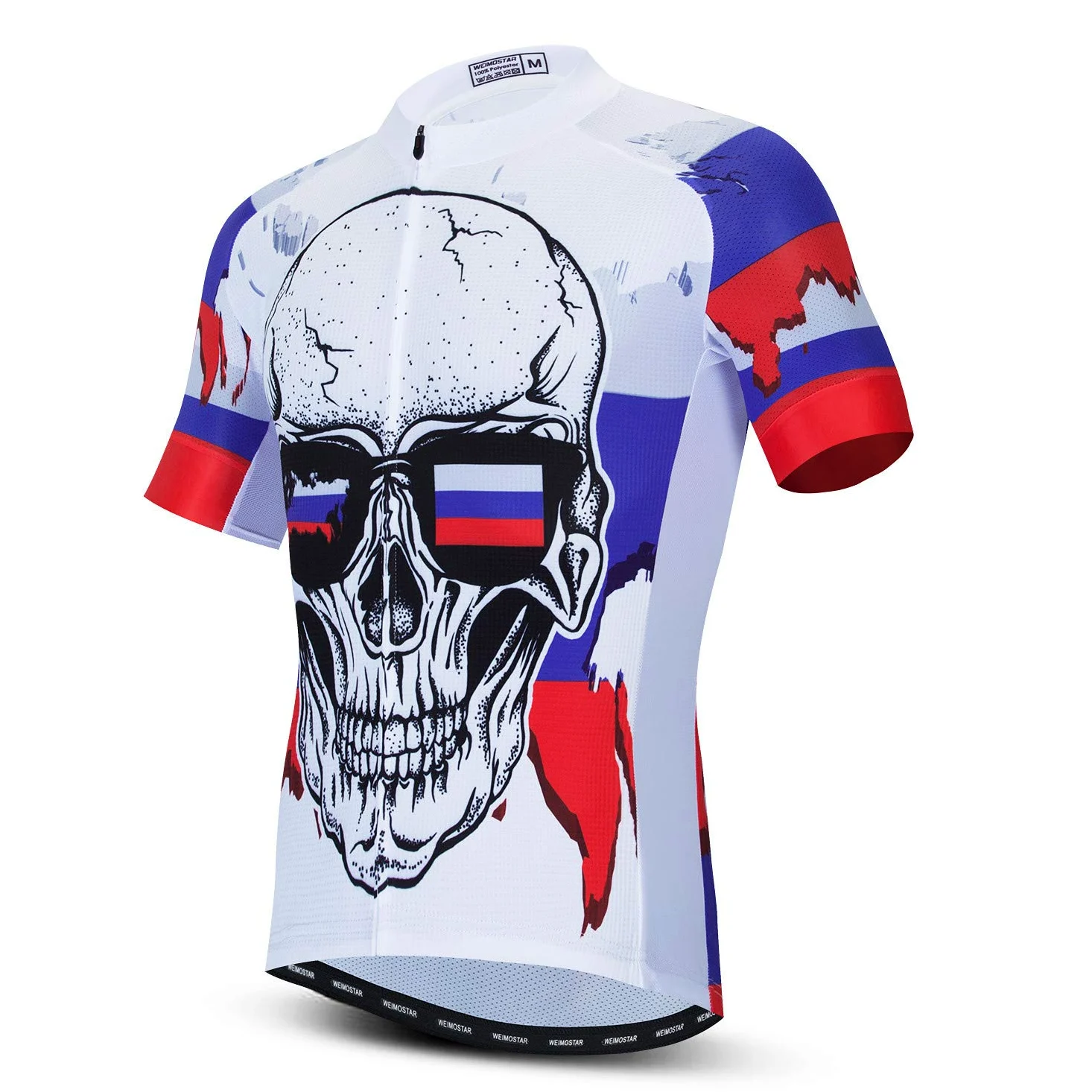 Męska koszulka rowerowa szybkoschnąca topy S-3XL UK Niemcy Hiszpania Francja
