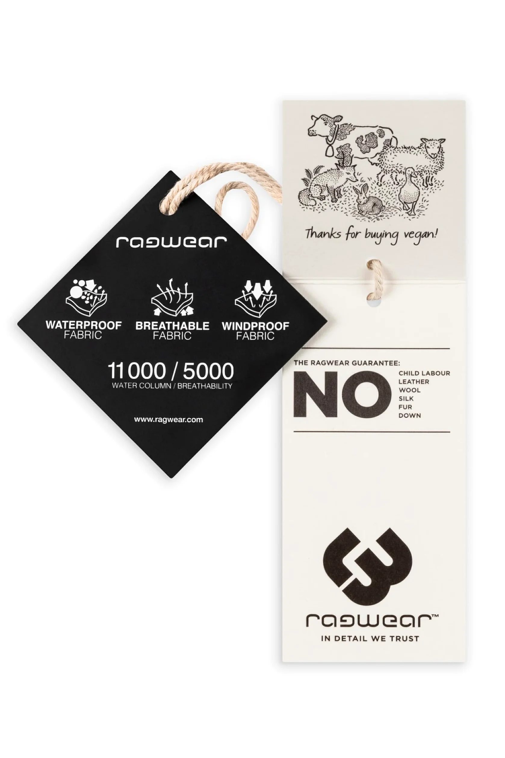 Ragwear Lekka damska parka przejściowa, długi płaszcz przeciwdeszczowy, wodoszczelny (słup wody 11 000 mm), oddychający, z dużym kapturem, Begonia XS-6XL