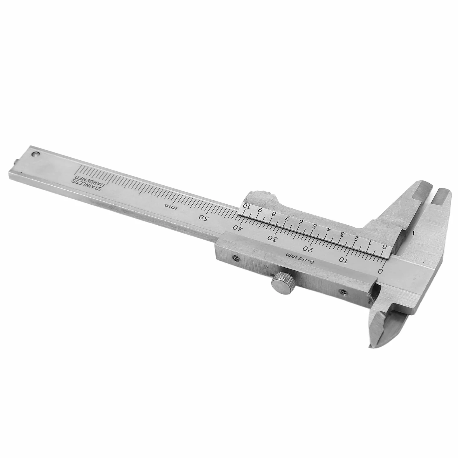 Fafeicy Suwmiarka z Noniuszem, 3-calowa Mini Suwmiarka z 4 Trybami Pomiaru, łatwa w Użyciu, Zakres 0-50 Mm, do Pomiaru Długości, Głębokości, średnicy Wewnętrznej i Zewnętrznej, Idealna do Obróbki