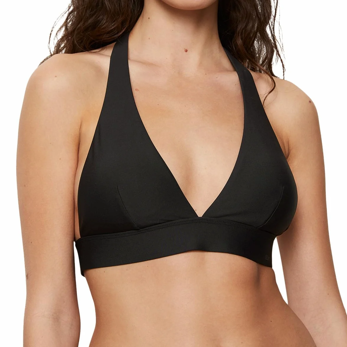 Marc O´Polo Classic Women Swimwear Triangle Top, Regular Fit, czarny, M