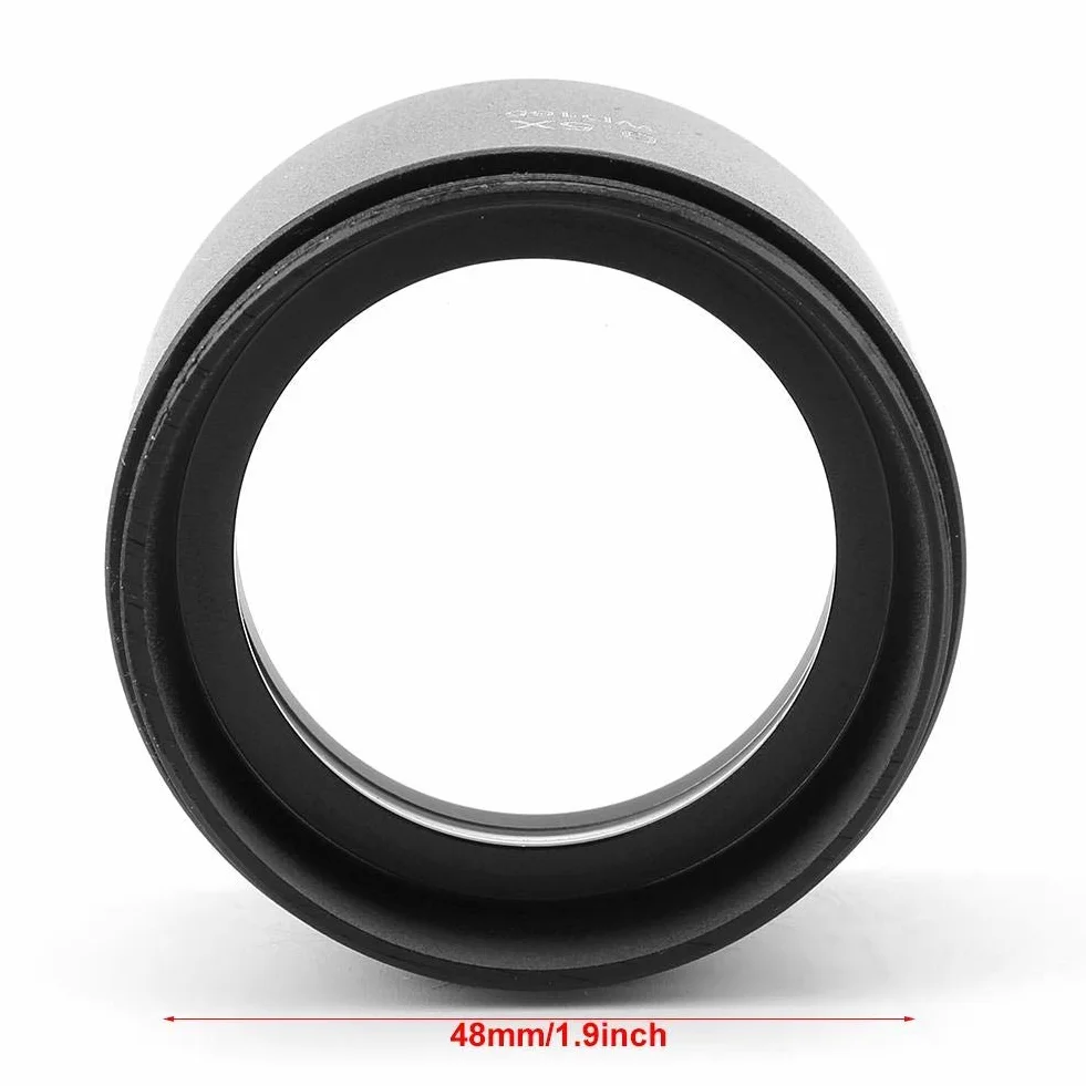 Soczewka obiektywu KP-0,5X Soczewka obiektywu mikroskopu z gwintem montażowym 48 mm (1-7/8")