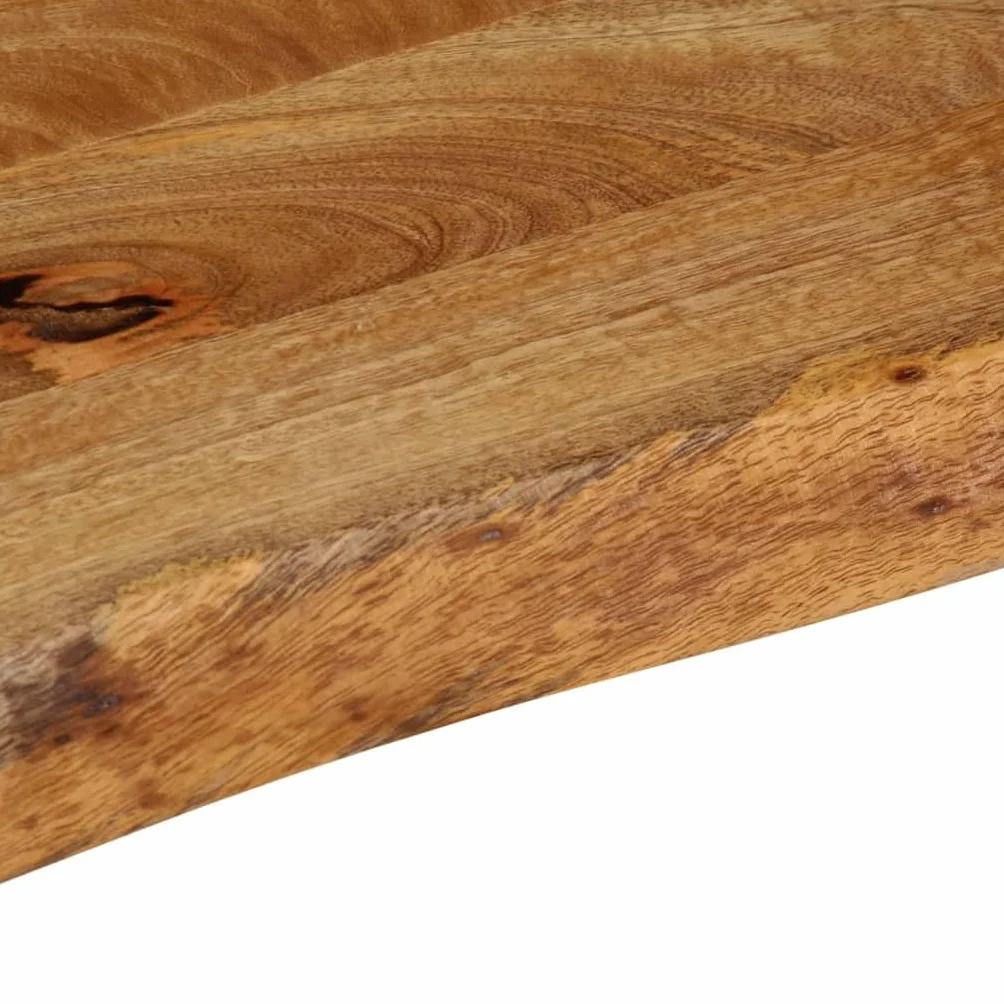 vidaXL Blat stołu z naturalną krawędzią, 110x40x2,5 cm, drewno mango