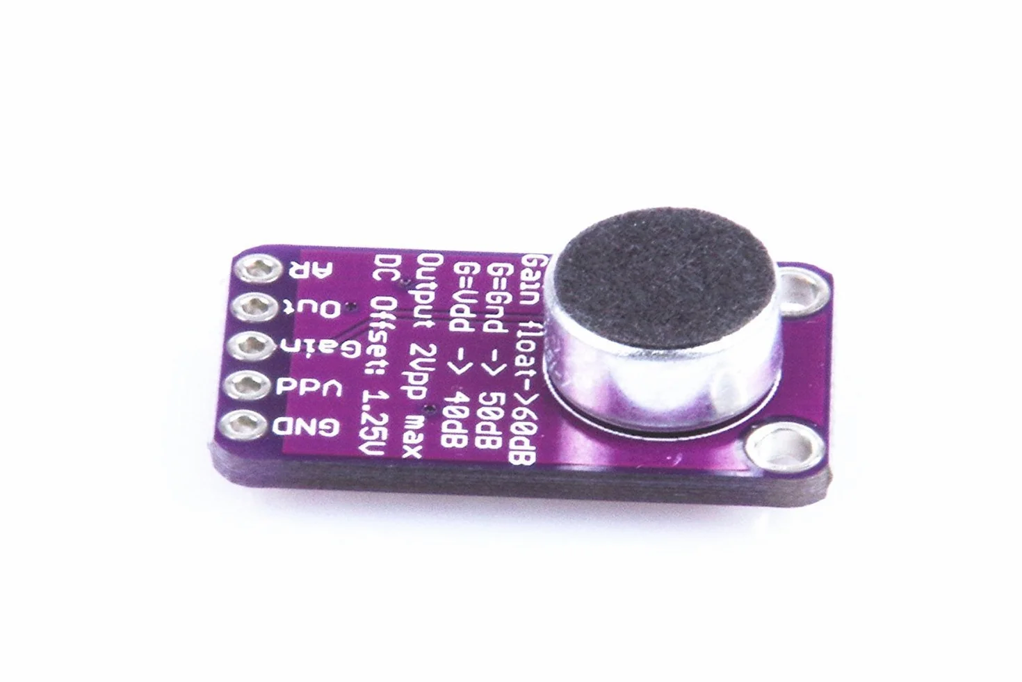 DollaTek MAX9814 Electret MIC modu? wzmacniacza mikrofonu automatyczne sterowanie wzmocnieniem dla Arduino
