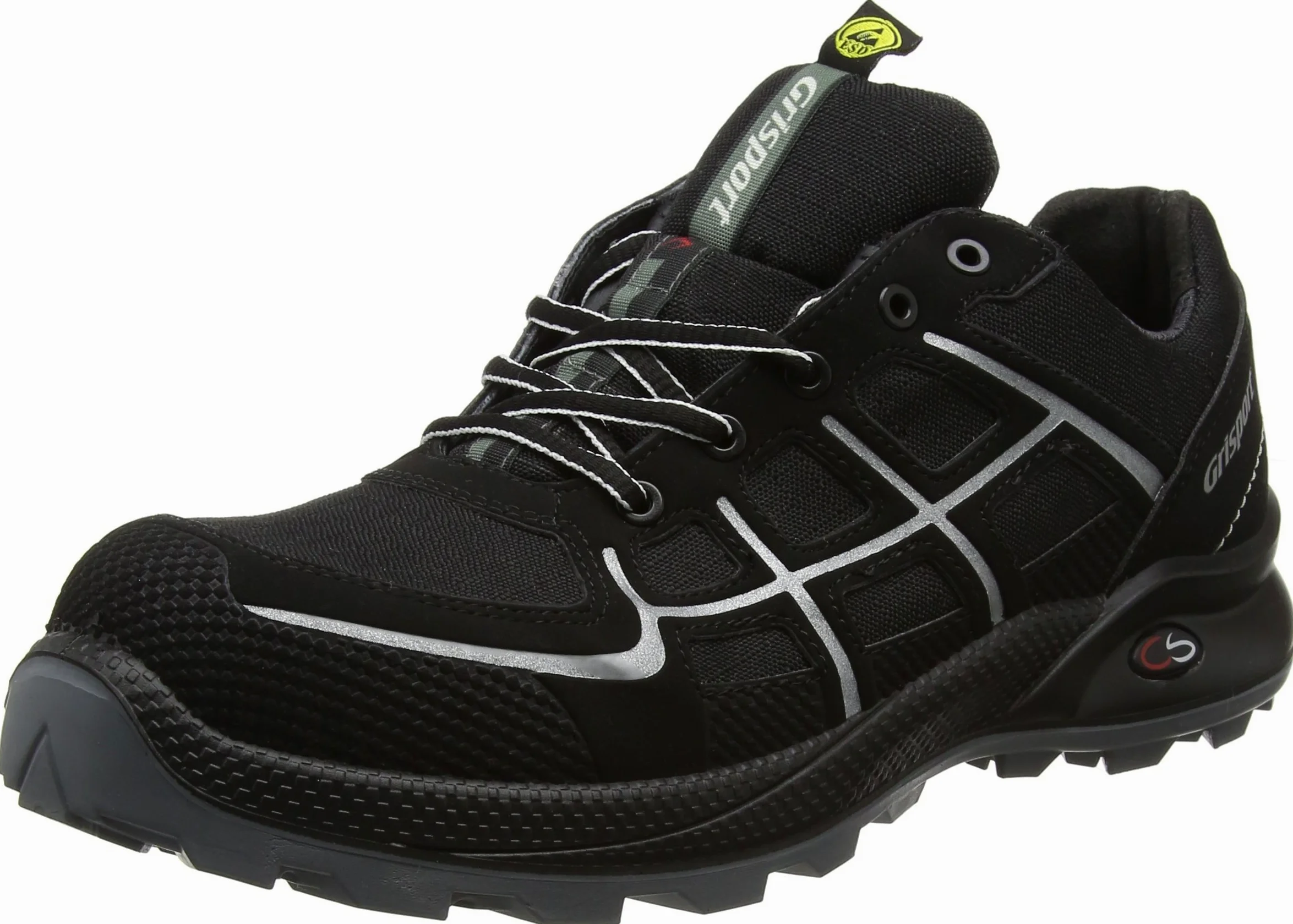Grisport Męskie termiczne buty ochronne, czarny - czarny Black - 42 EU