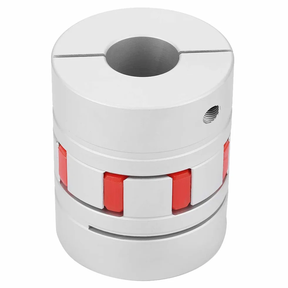 Flexible Spider Wellenkupplung Aluminiumlegierung Backenwellenkupplung CNC Schrittmotor Koppler Stecker 22 × 22mm