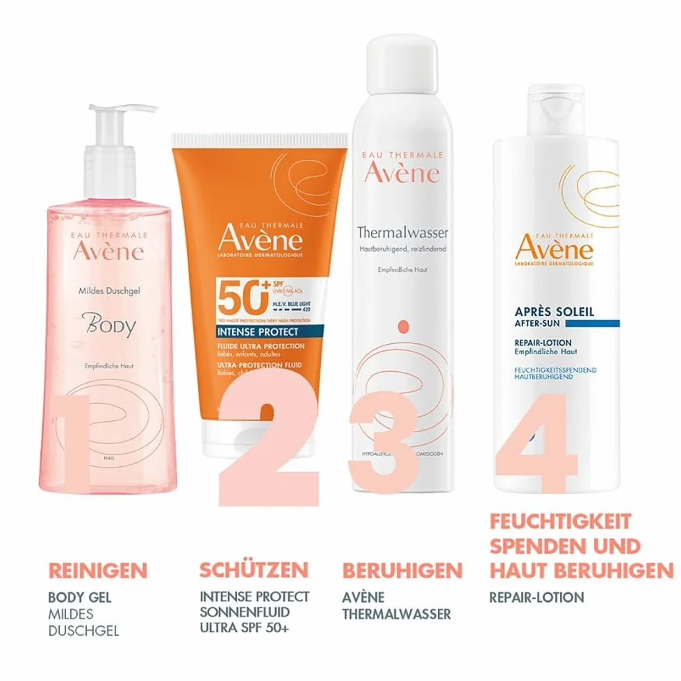 EAU THERMLE AVENE INTENSE PROTECT SPF 50+ 150 ml, nowy pakiet