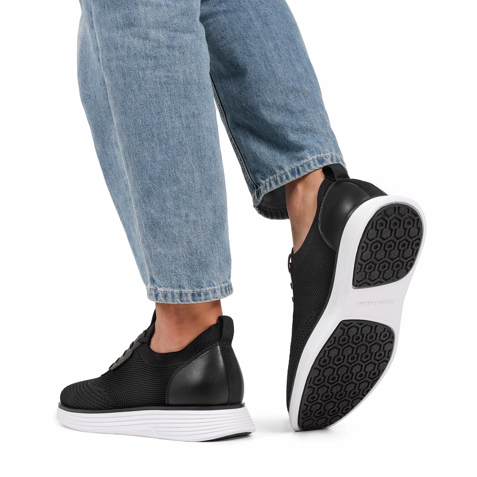 BRUNO MARC Męskie buty garniturowe, buty sznurowane