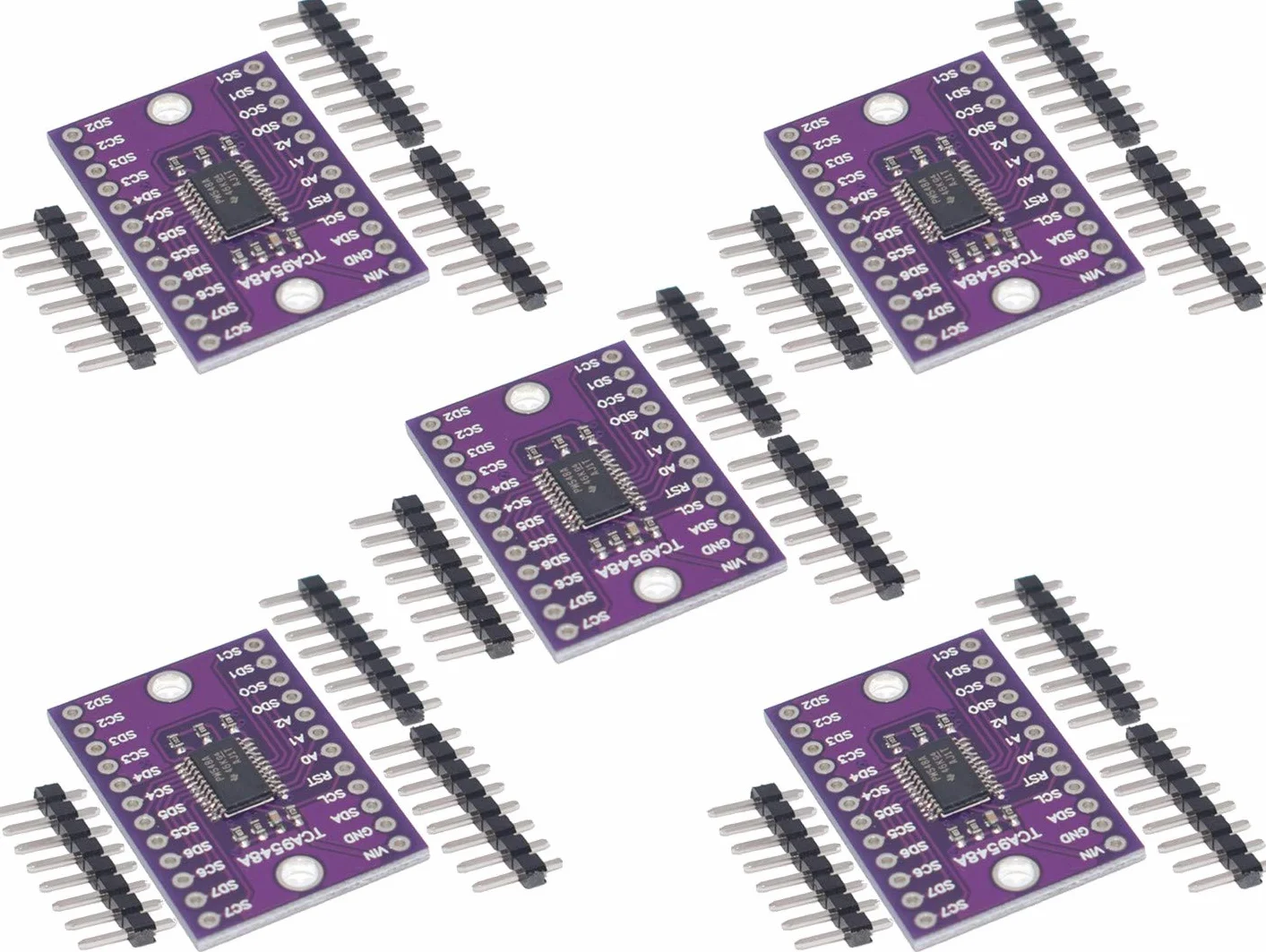 5pcs tca9548a 8 Channel i2c IIc Multi-Channel expansión Board 1-to-8 tca9548