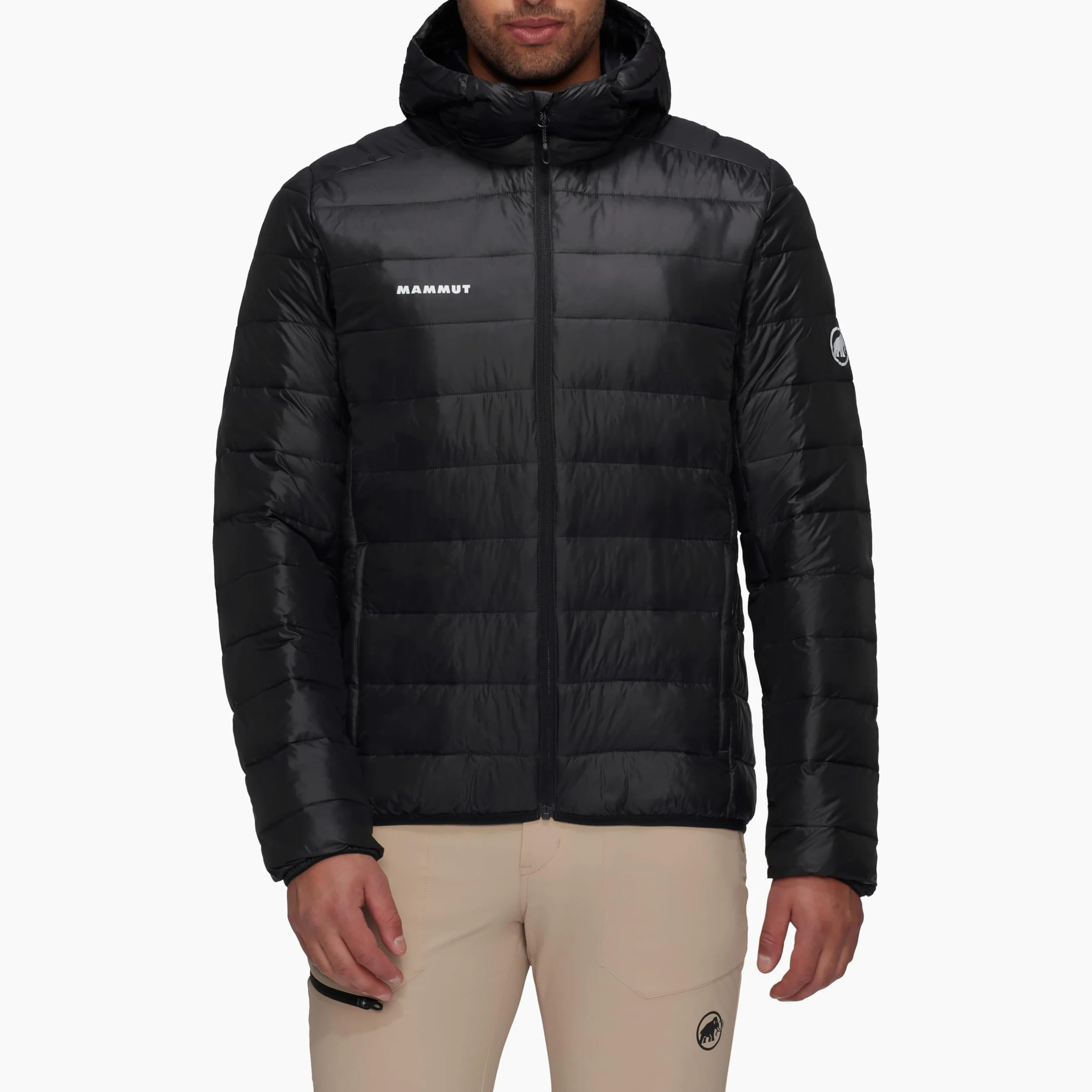 Mammut Męska kurtka z kapturem Crag in Hooded Men Hardshell, czarny, S