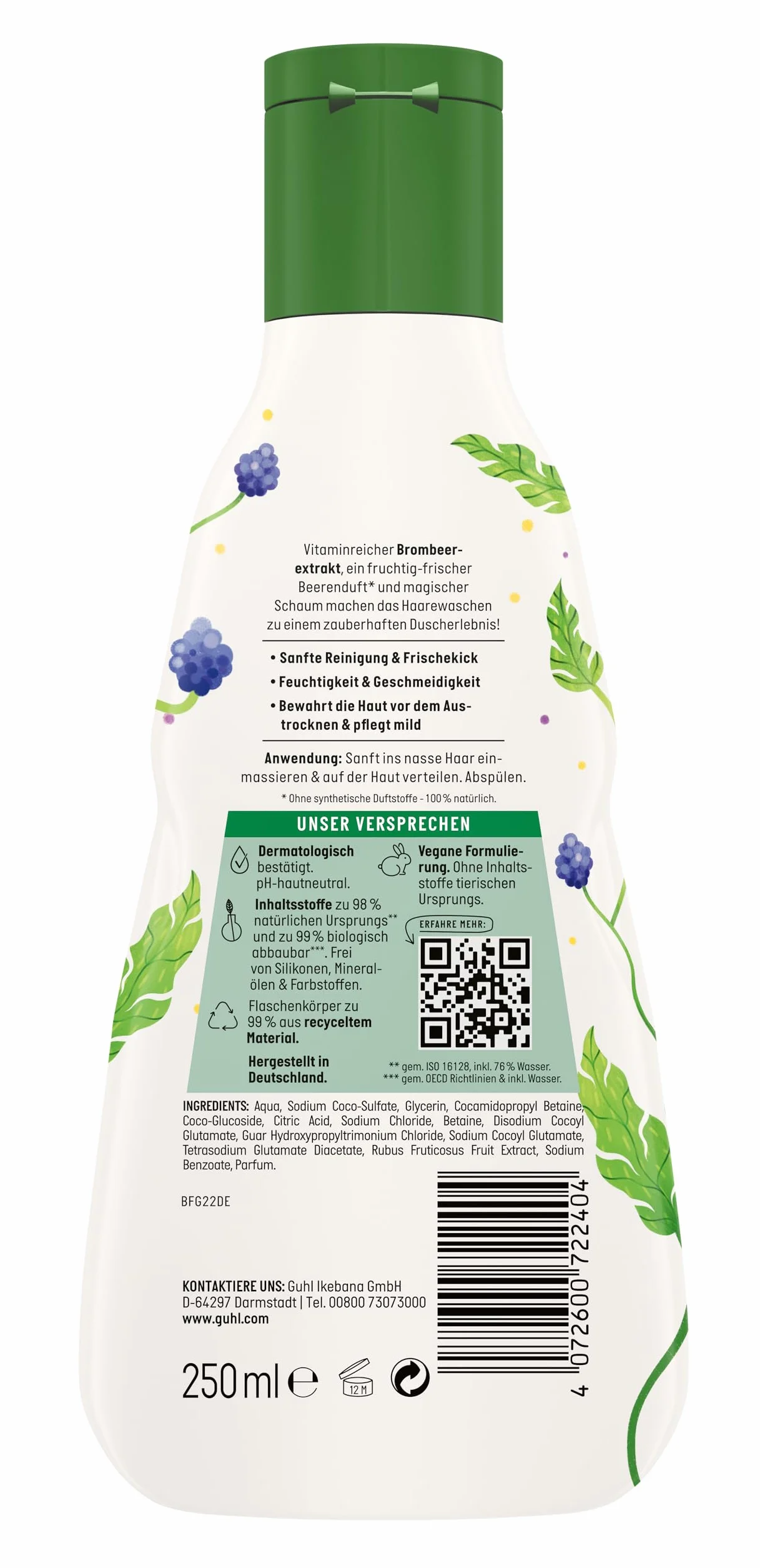 Guhl Kids 2In1 Szampon, Biały, 250 ml