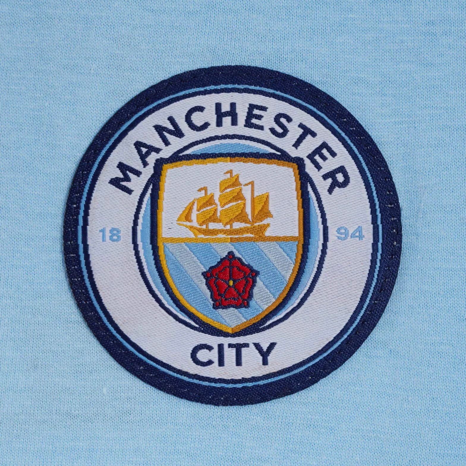 Dziecięce krótkie piżamy Manchester City FC Chłopcy Zestaw piżam Premiership Kit Krótkie spodenki + T-shirt
