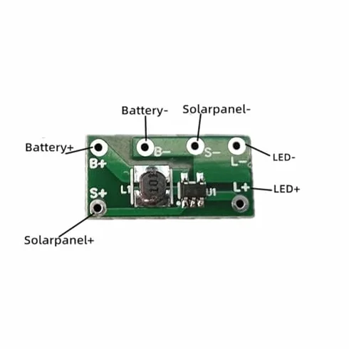 10 sztuk słoneczna płytka drukowana kontroler ładowania słonecznego moduł płyty z włókna szklanego do oświetlenia drogowego Solar Home Landscape Light Solar Lawn Light Solar Christmas Light