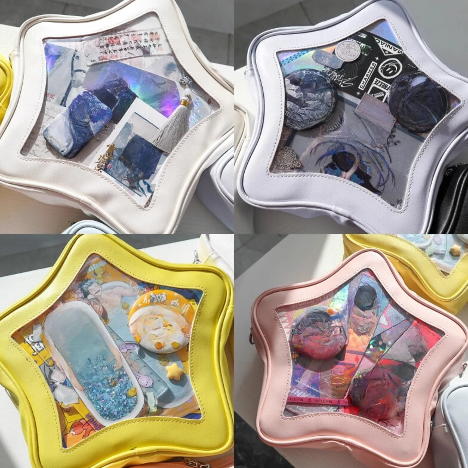 Ita Bag, Kawaii plecak w kształcie gwiazdy – duża pojemność, wodoodporny, lekki, torba na ramię