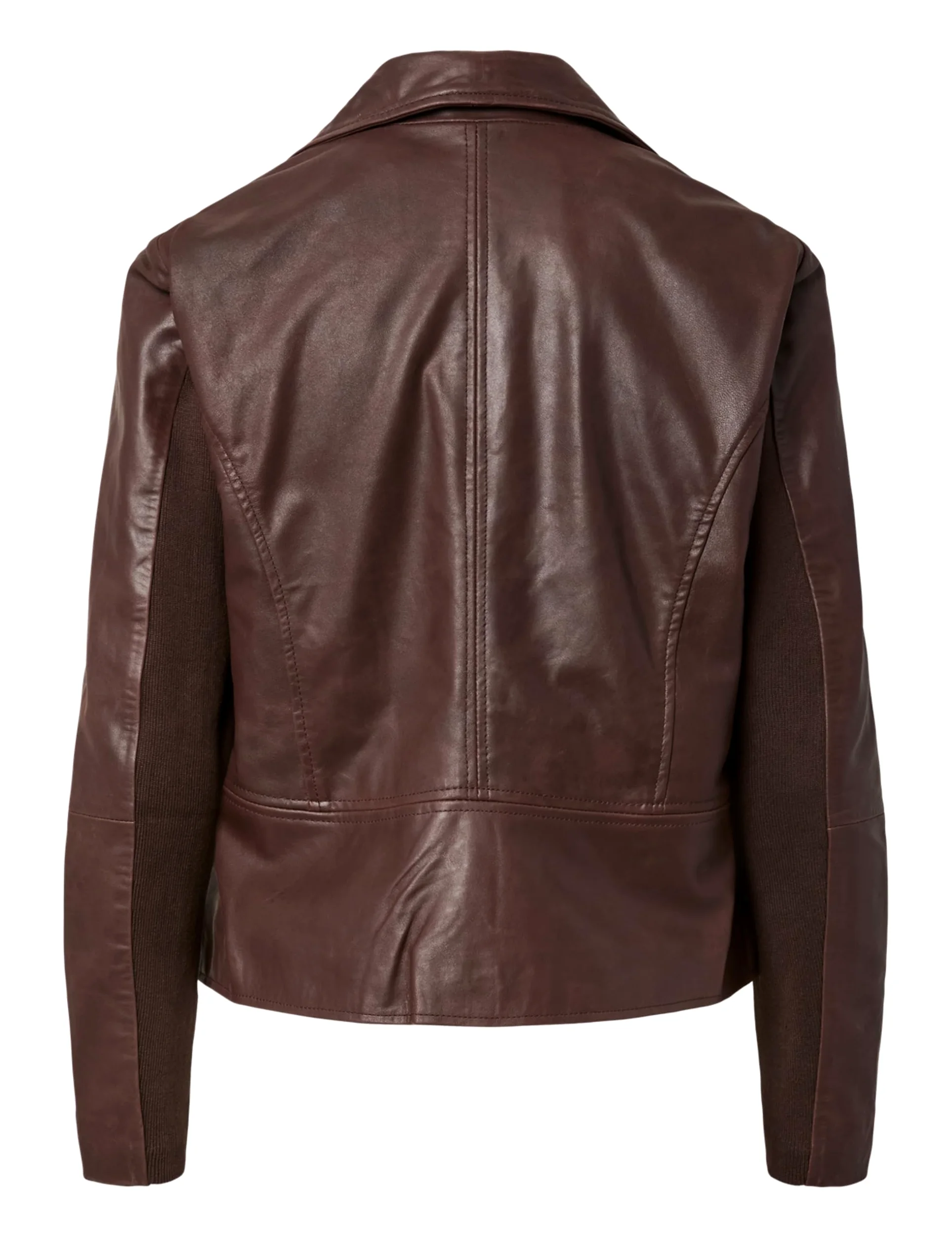 Y.A.S Damska kurtka skórzana Yassophie Leather Jacket NOOS Chicory Coffee, XL, Chicory Coffee, XL