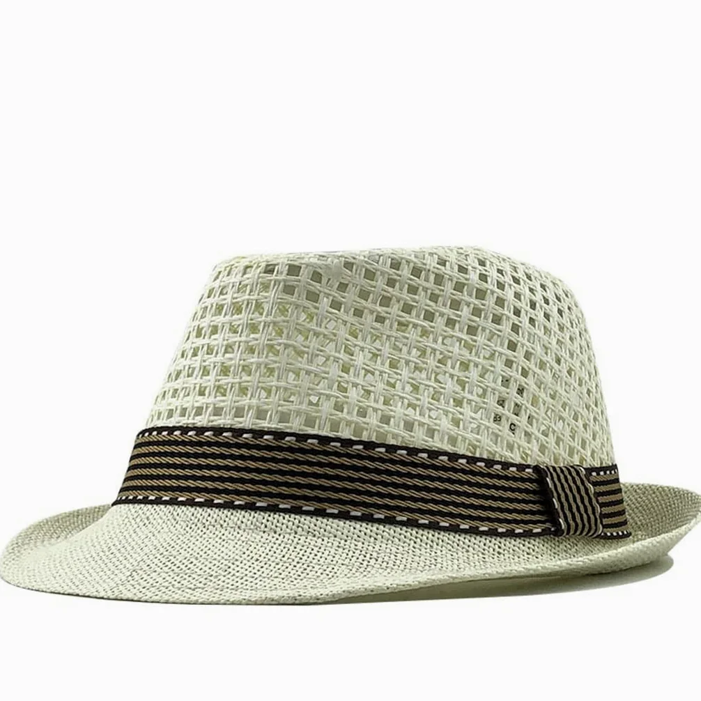 LNNSHX Kapelusz chłopięcy Kapelusze przeciwsłoneczne Dziecięca czapka jazzowa Kapelusz typu Bucket Czapka przeciwsłoneczna Kapelusz letni dla dziewczynek Kapelusz Rekwizyty fotograficzne 48-52CM