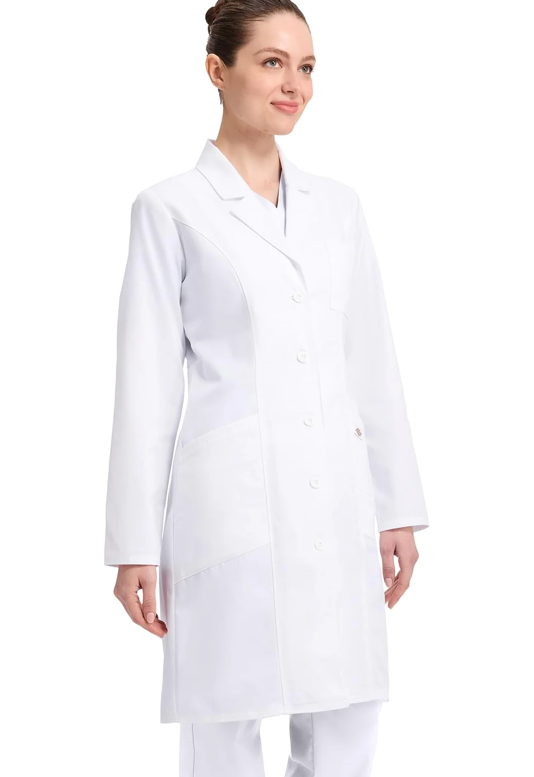 Dickies Damski płaszcz medyczny, biały, XXL