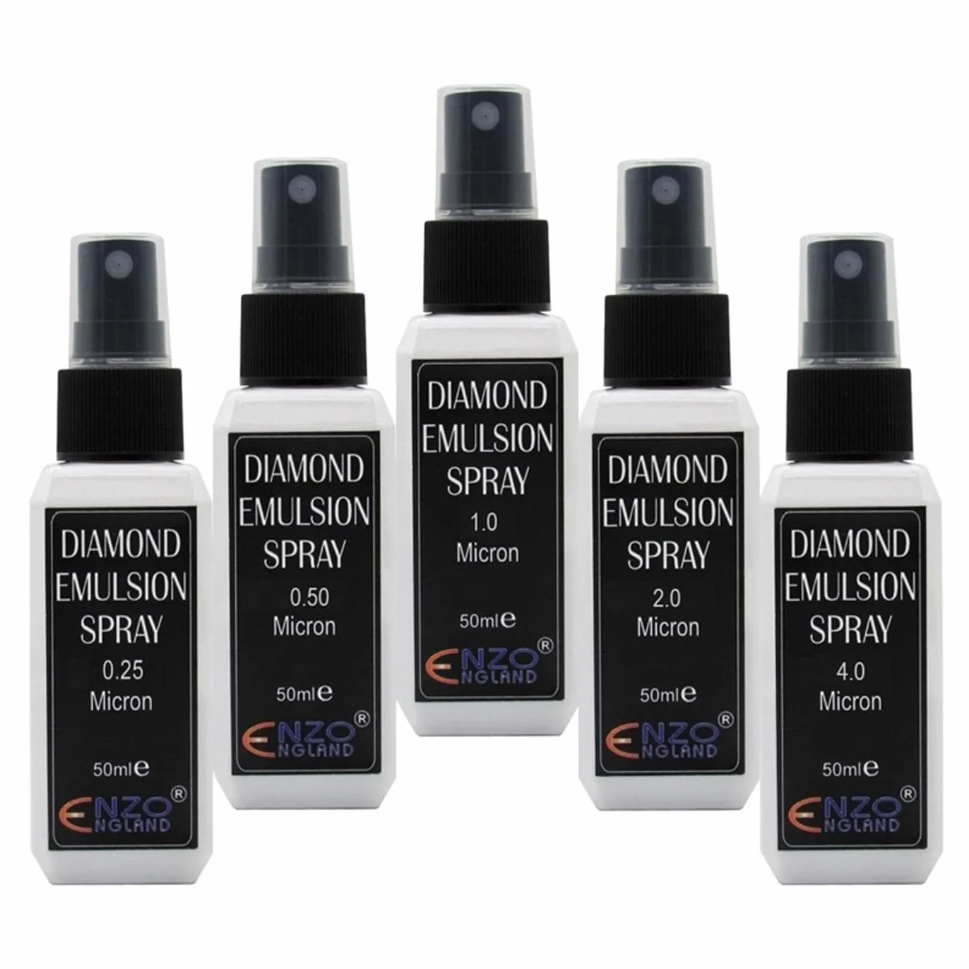 50 ml Poly Diamond Stropping Emulsion Premium Quality Suspension Ostrzałka do noży Poly Diamond Spray Mikrostopienka 0,5, 0,25, 1,0, 2,0 i 4,0 (4,0 mikrona)