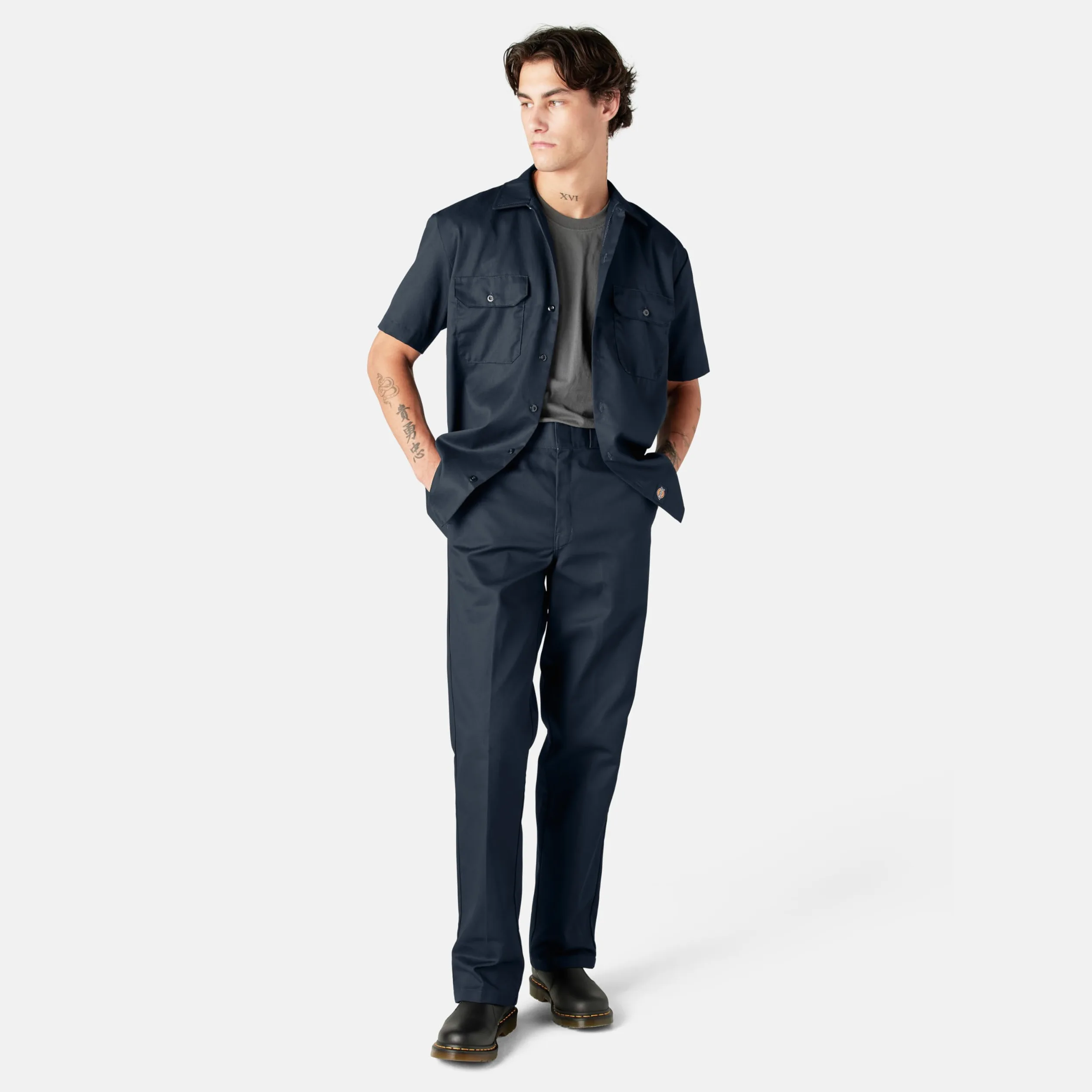 Dickies Męska koszula robocza z krótkim rękawem, S