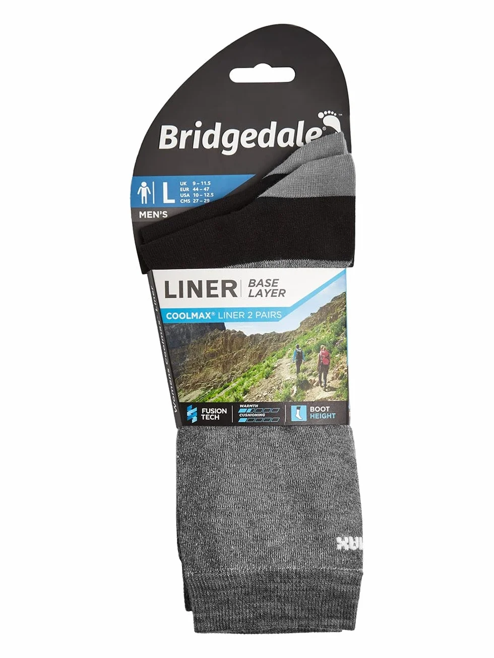 Bridgedale Skarpetki Mężczyźni Coolmax Liner
