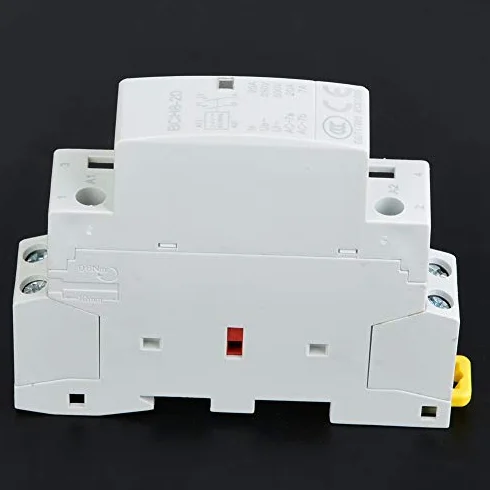 Stycznik AC, 2P 20A Stycznik AC 35mm Montaż na szynie DIN 2NO 24V 220V / 230V (220V / 230V)