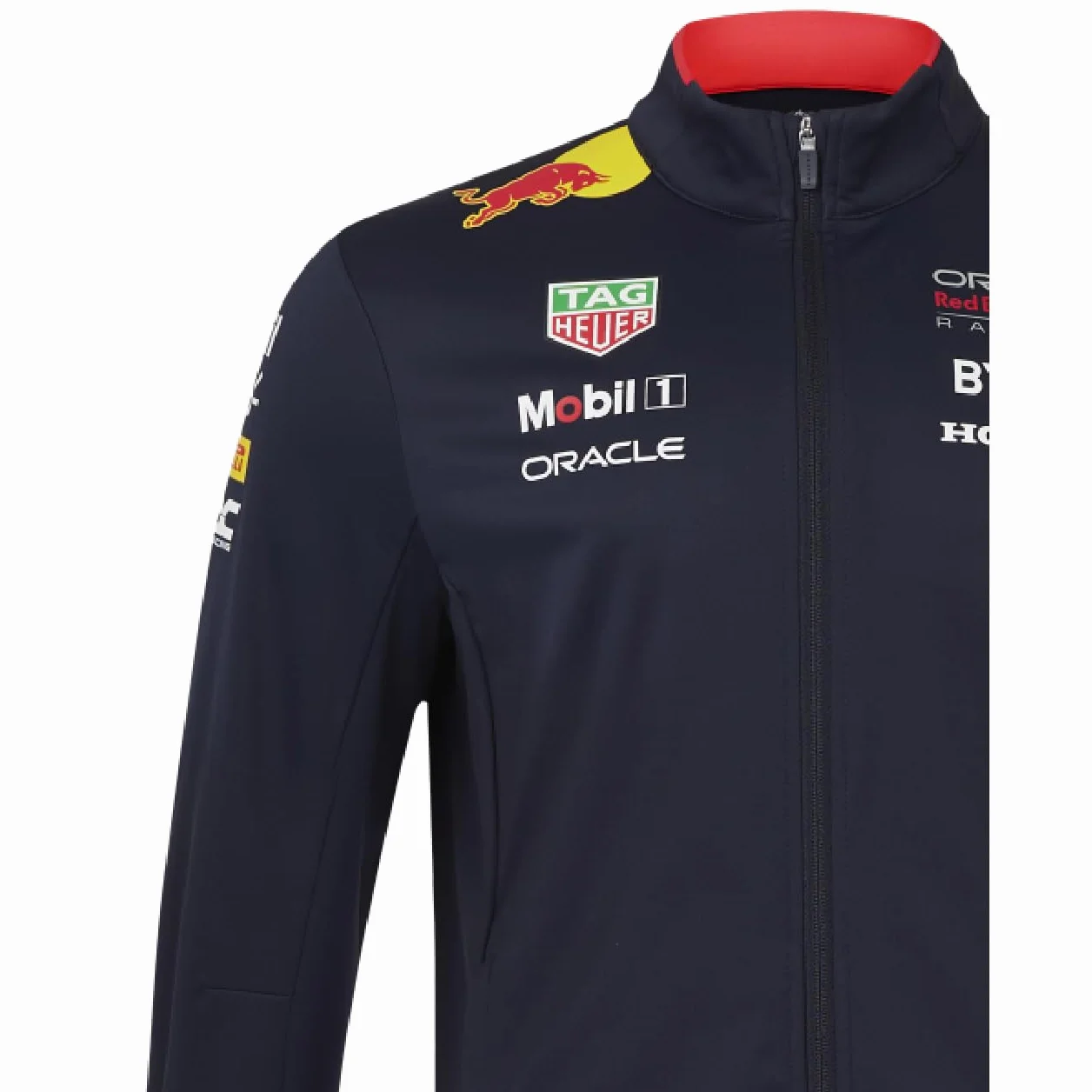 Red Bull Racing Formula One Team oficjalny produkt Formuły 1 2024 - Replica Team kurtka softshell z zamkiem błyskawicznym na całej długości, nocne niebo - unisex