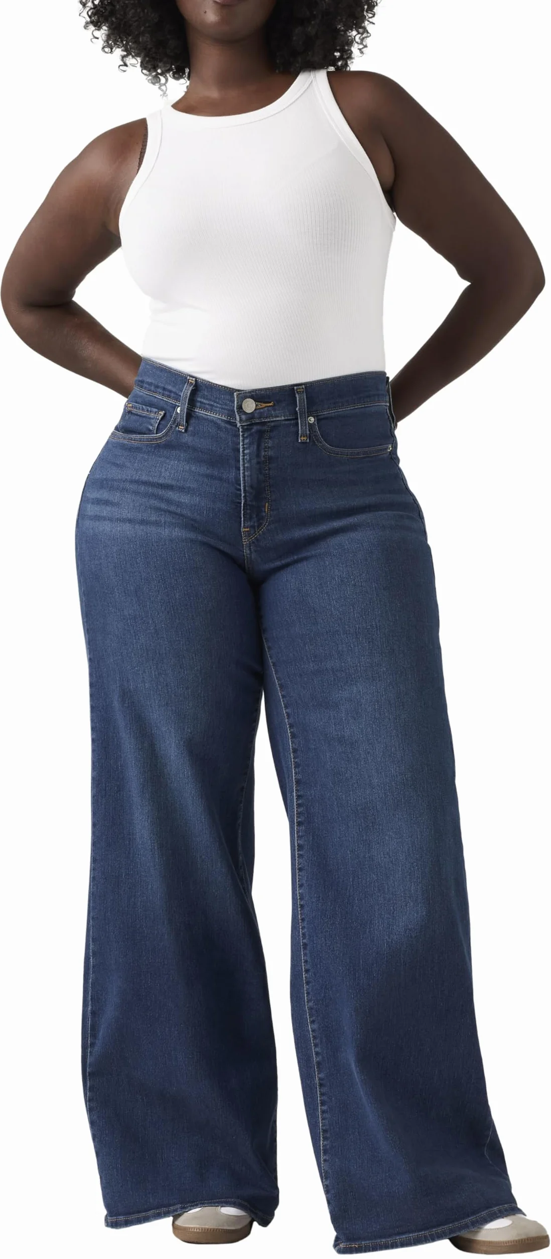 Levi's 318 Shaping Wide Leg - Dżins Kobiety