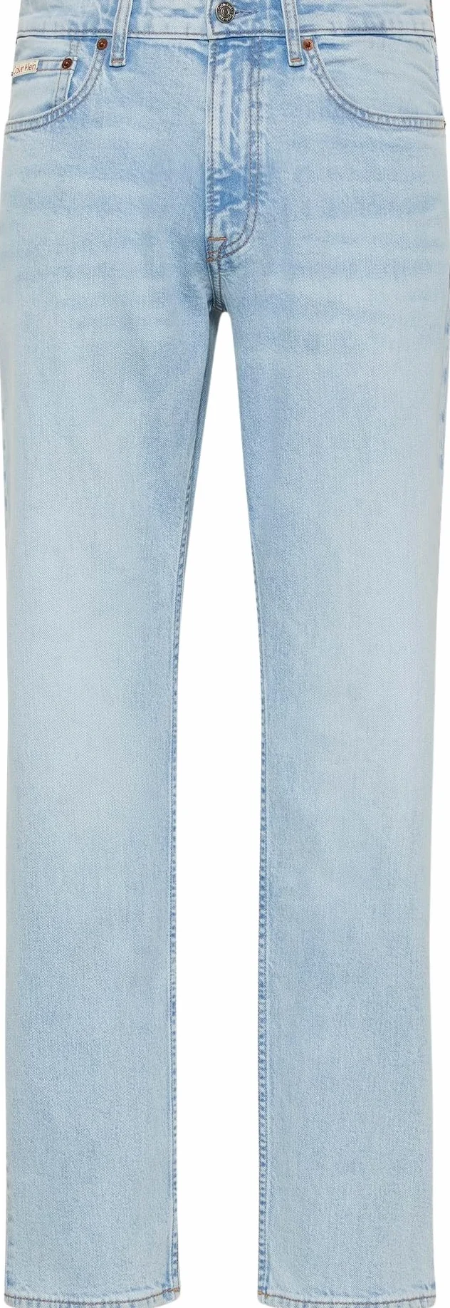 Calvin Klein Slim Marbled Beacon Jean Regen Dżins Mężczyźni