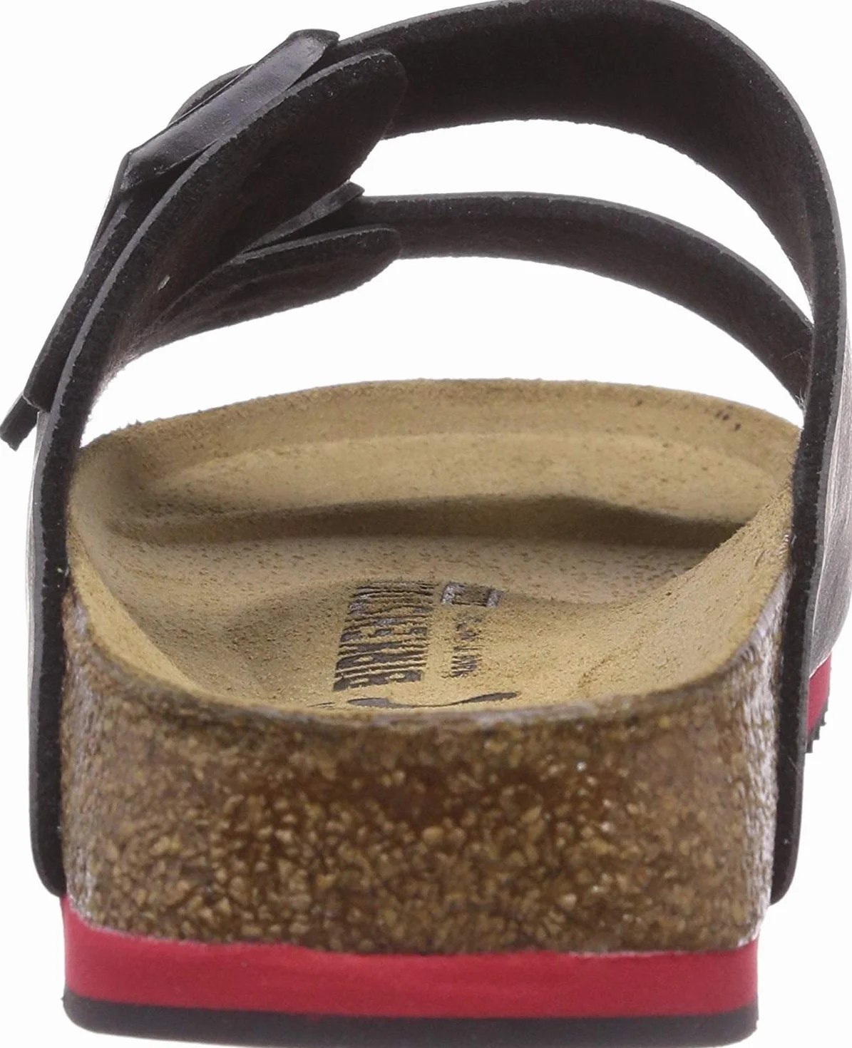 Birkenstock Sandales Arizona Cuir Nubuck Steer Soft Gray - sprzączka. Mężczyźni