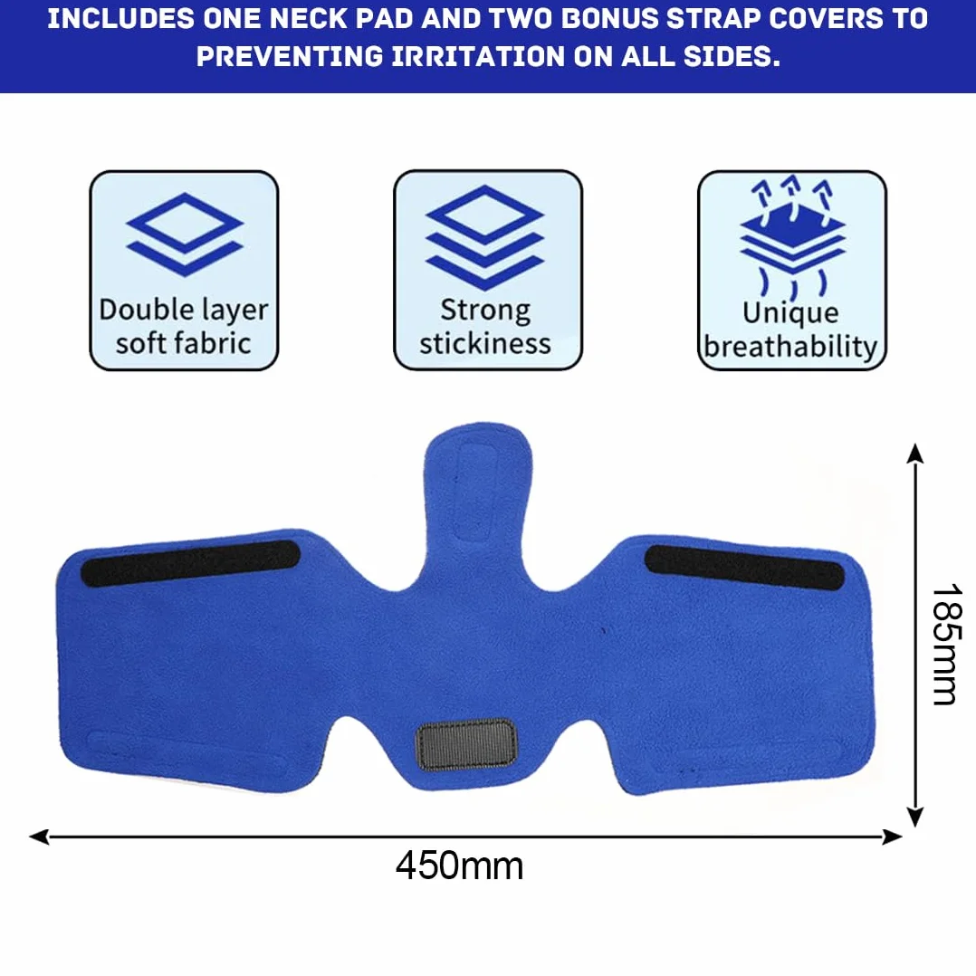 CPAP Neck Pad CPAP poduszka na kark CPAP maska nakrycie głowy, uniwersalny rozmiar dla spokojnego snu (1 szt.)