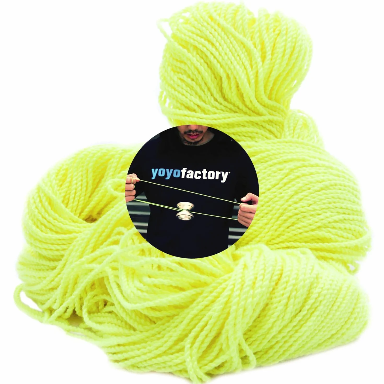 YoyoFactory Yoyo Strings - żółte - 100 sztuk (pasuje do każdego jojo)
