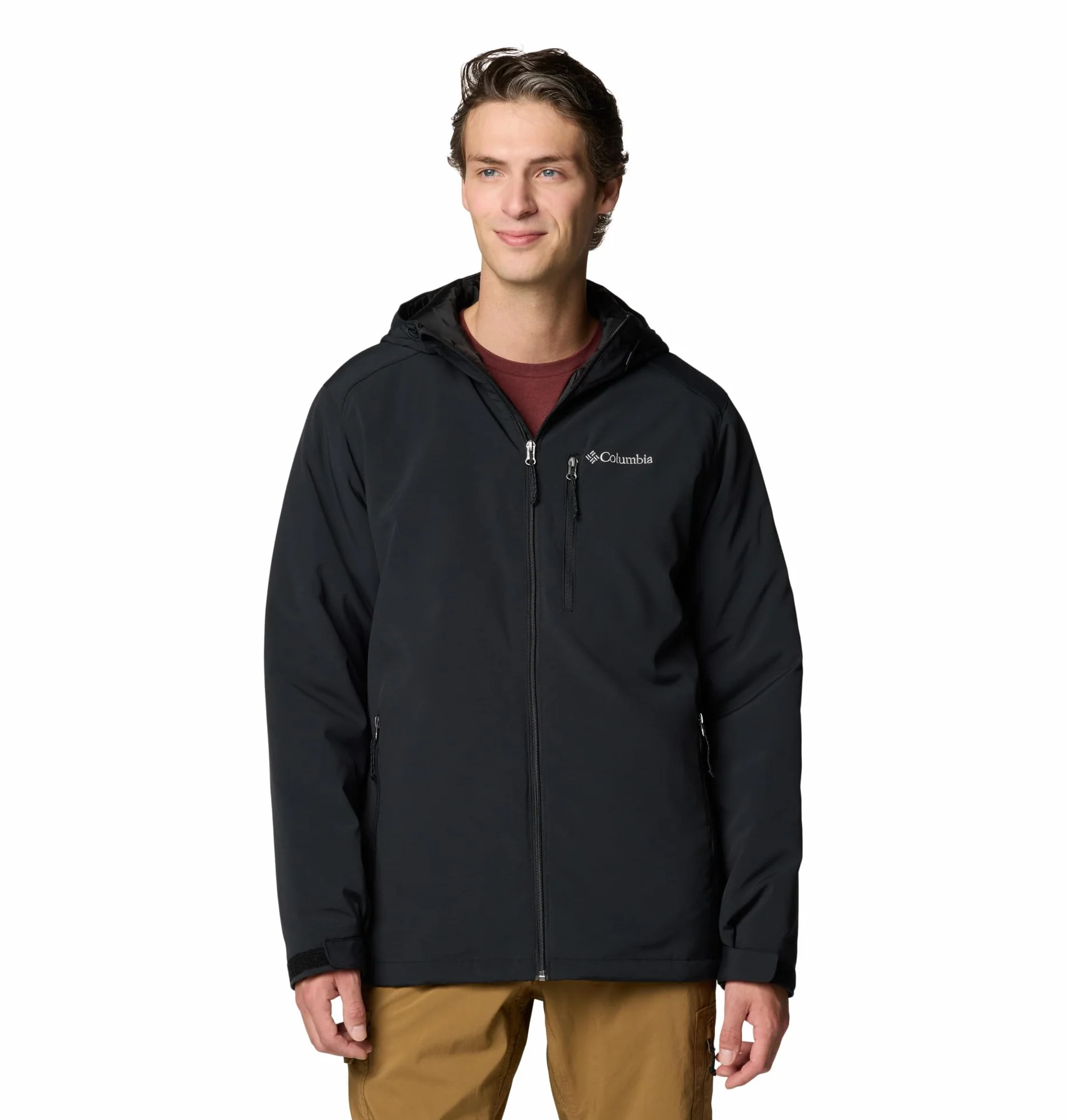 Columbia Gate Racer Softshell męska kurtka softshell, czarna, rozmiar L