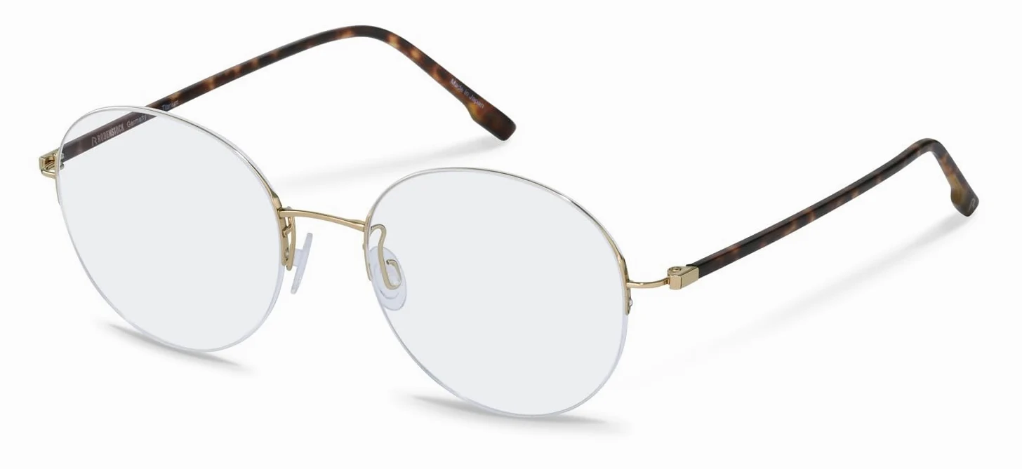 Rodenstock R7145 Rama okularów C000 gold, havana 51/19/140 UNISEX