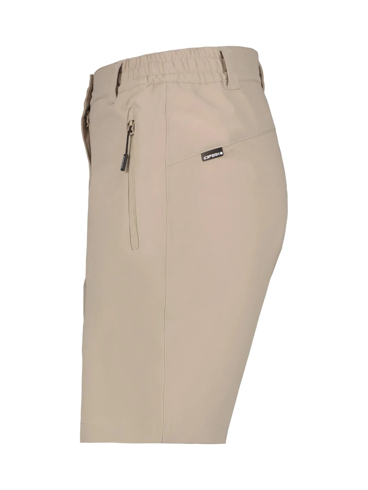 Icepeak Beaufort damskie szorty outdoorowe z 4-kierunkowego stretchu, elastyczne, wodoodporne szorty outdoorowe do wędrówek, podróży i spędzania wolnego czasu.