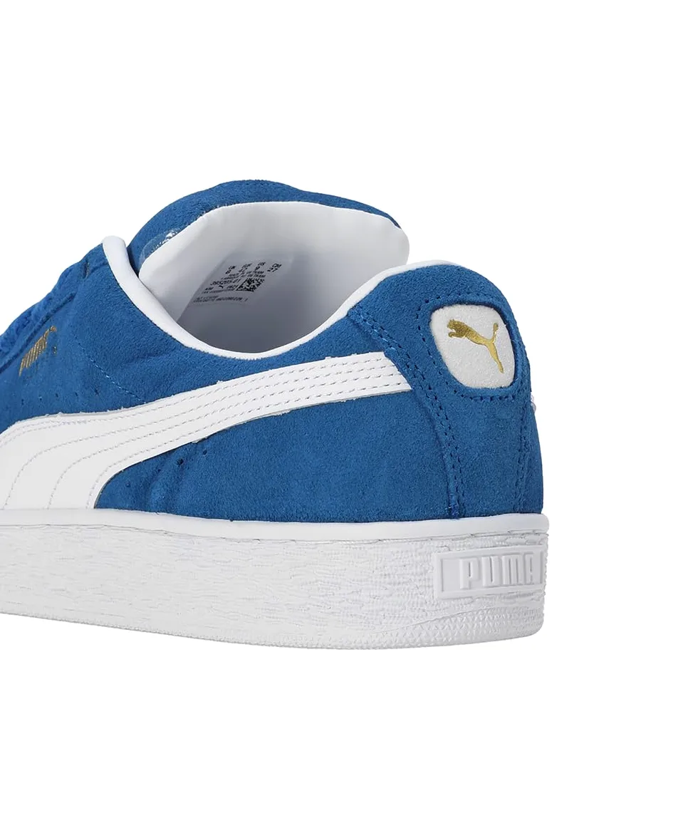 Puma sneakersy skórzane Suede XL kolor niebieski 395205