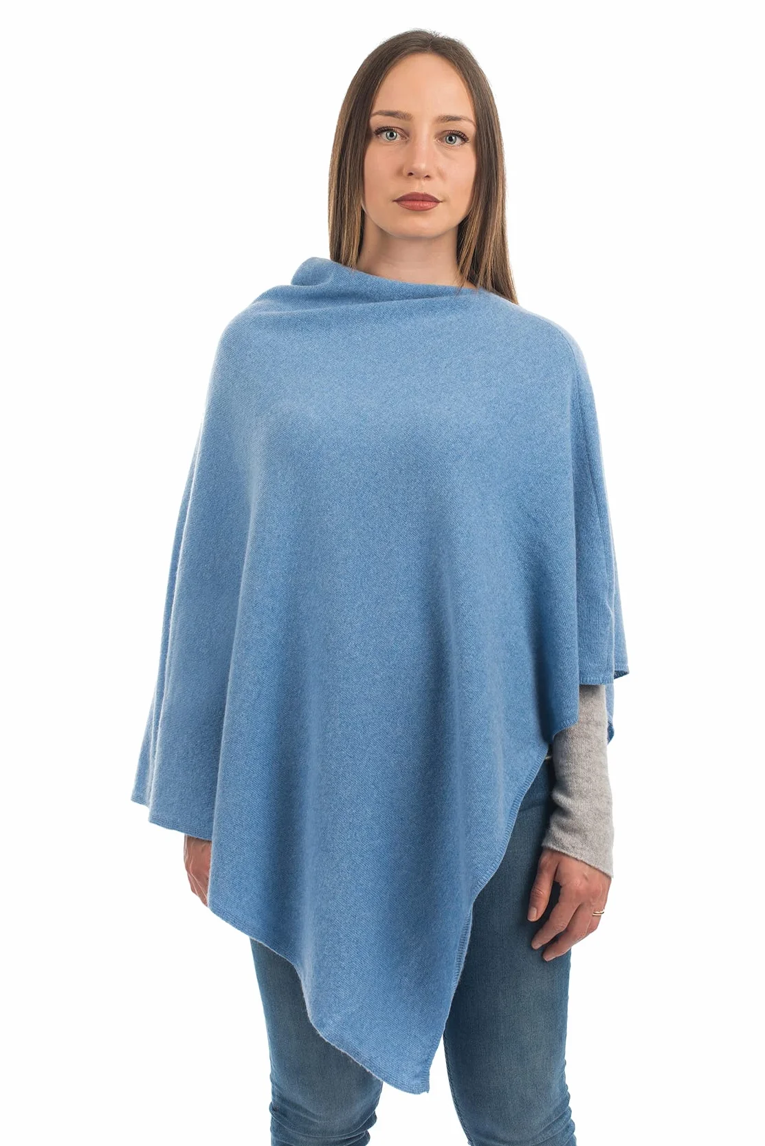 Dalle Piane Cashmere Płaszcz ponczo Kobiety Casual